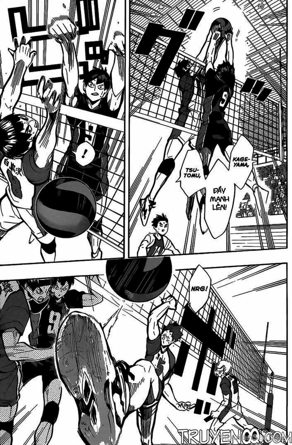 Truyện Tranh Vua Bóng Chuyền Haikyuu trang 6