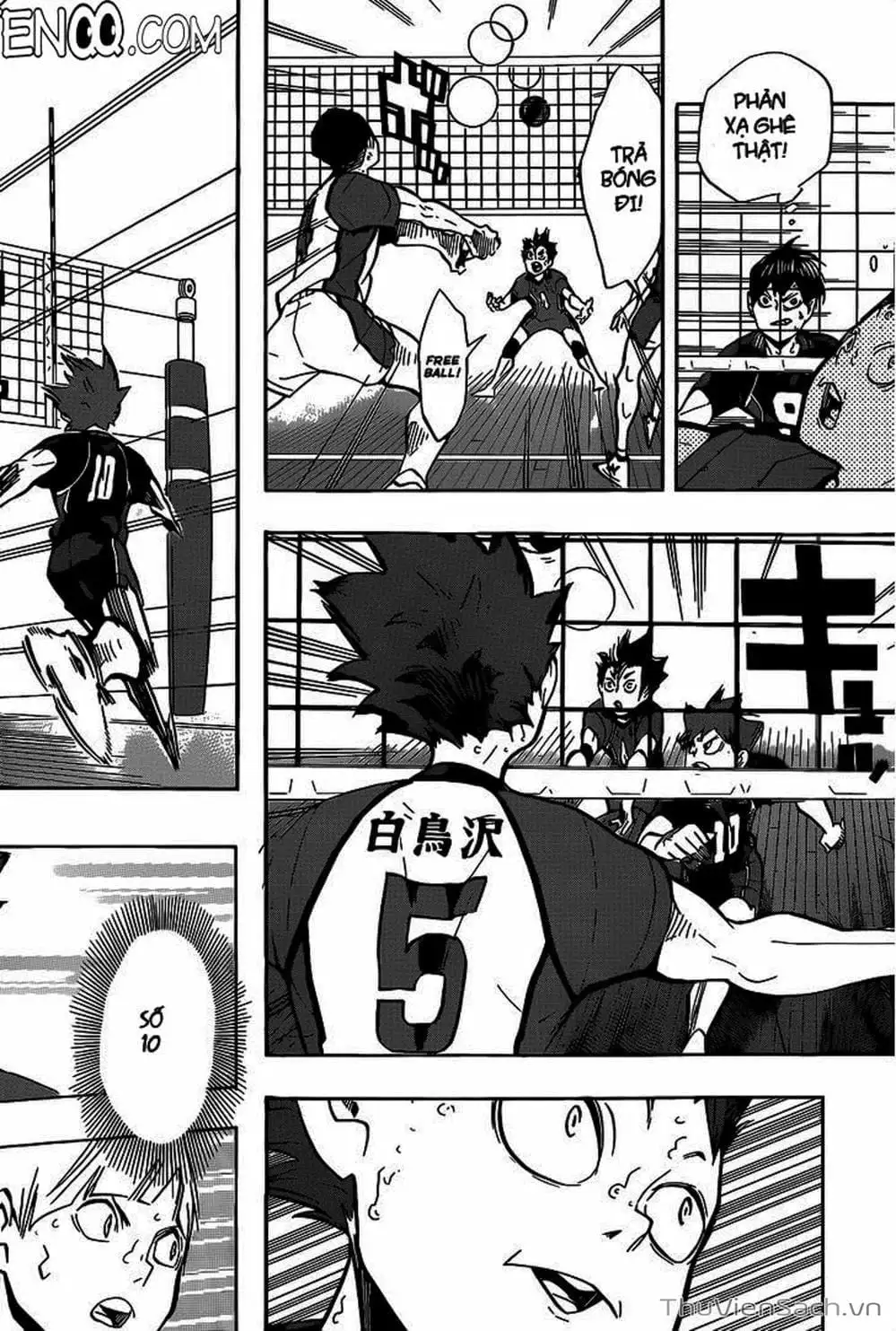 Truyện Tranh Vua Bóng Chuyền Haikyuu trang 6