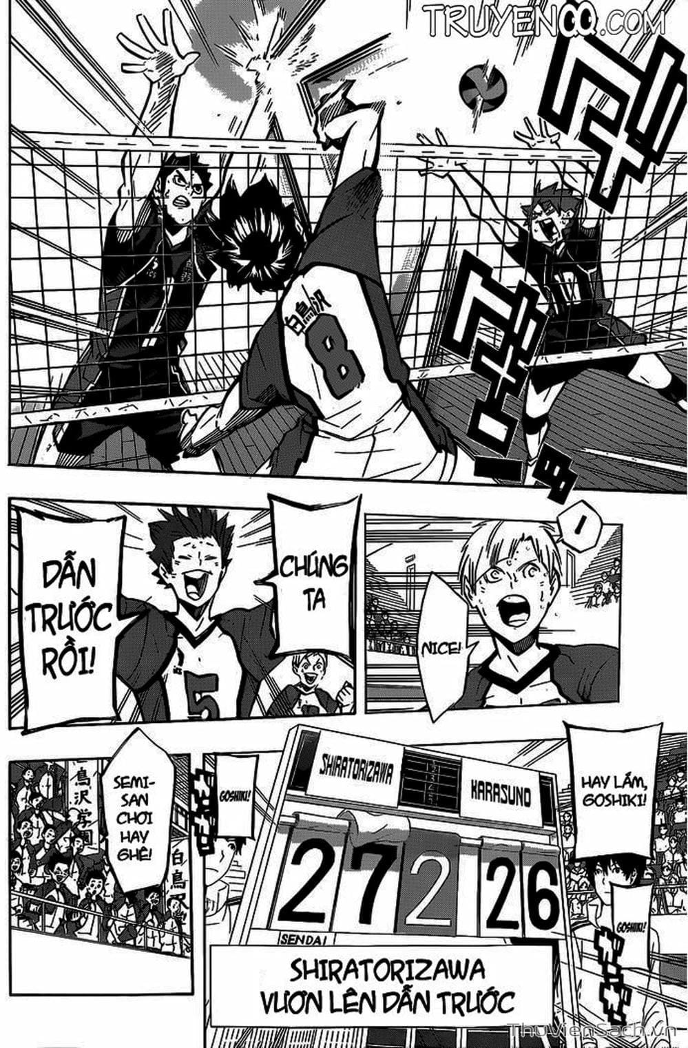 Truyện Tranh Vua Bóng Chuyền Haikyuu trang 6