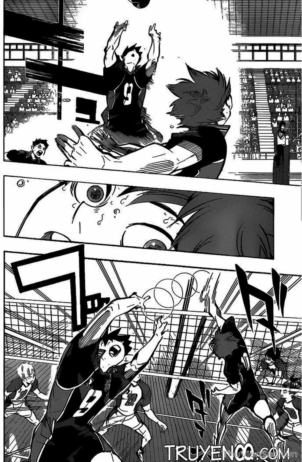 Truyện Tranh Vua Bóng Chuyền Haikyuu trang 6