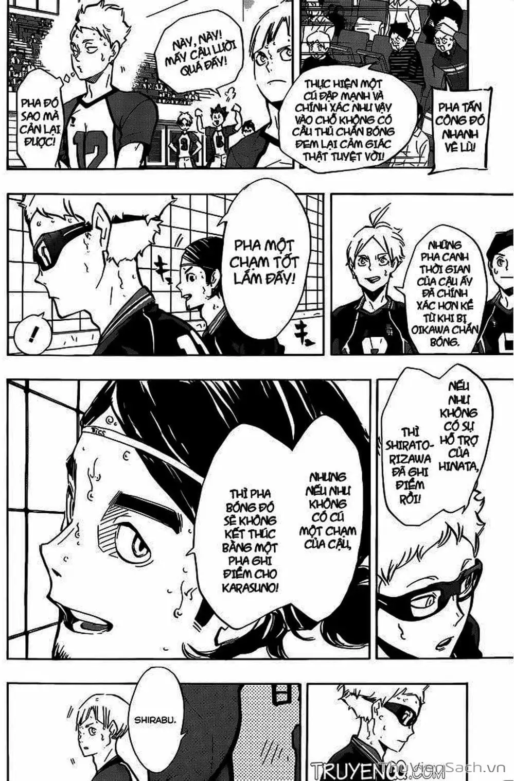 Truyện Tranh Vua Bóng Chuyền Haikyuu trang 6