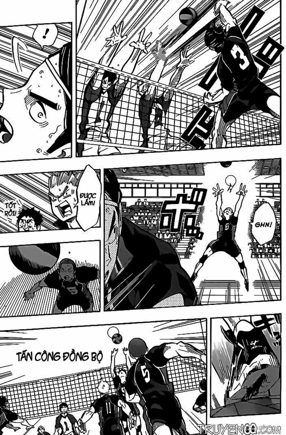 Truyện Tranh Vua Bóng Chuyền Haikyuu trang 6