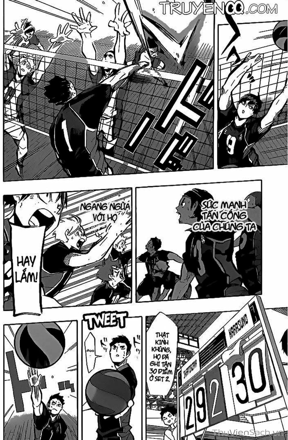 Truyện Tranh Vua Bóng Chuyền Haikyuu trang 6
