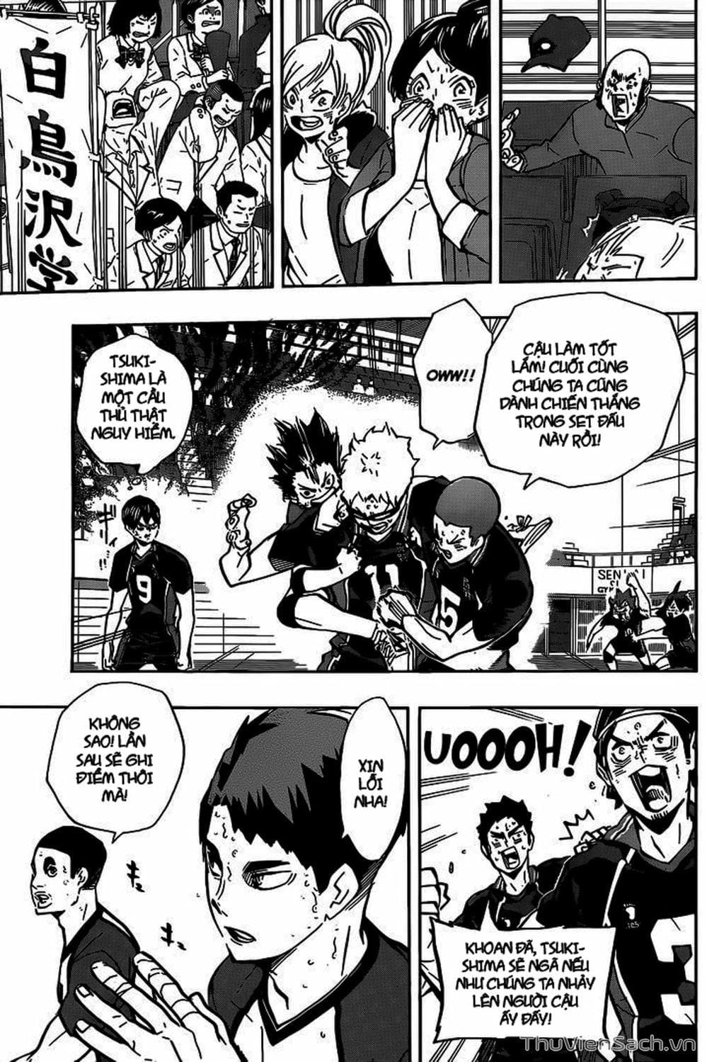 Truyện Tranh Vua Bóng Chuyền Haikyuu trang 6