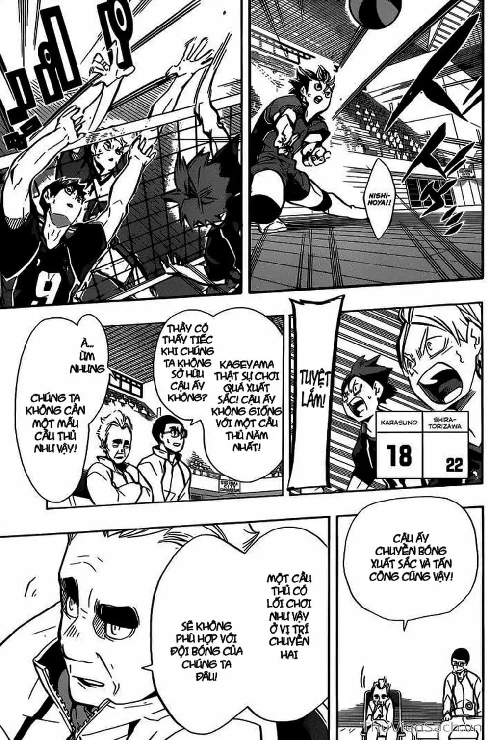 Truyện Tranh Vua Bóng Chuyền Haikyuu trang 6