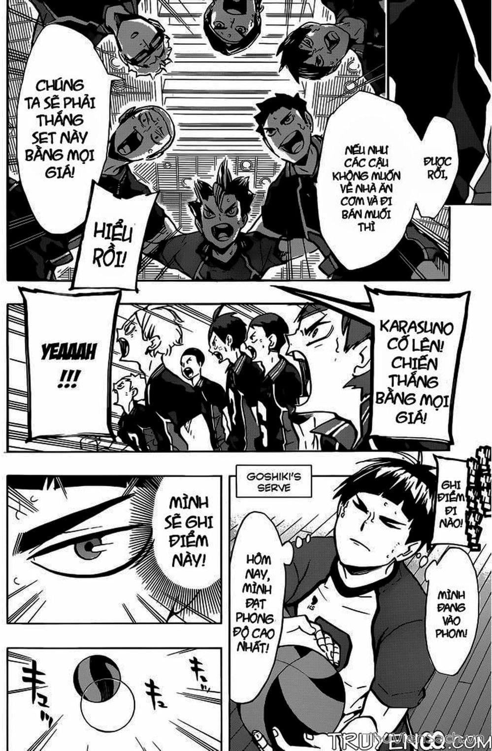 Truyện Tranh Vua Bóng Chuyền Haikyuu trang 6