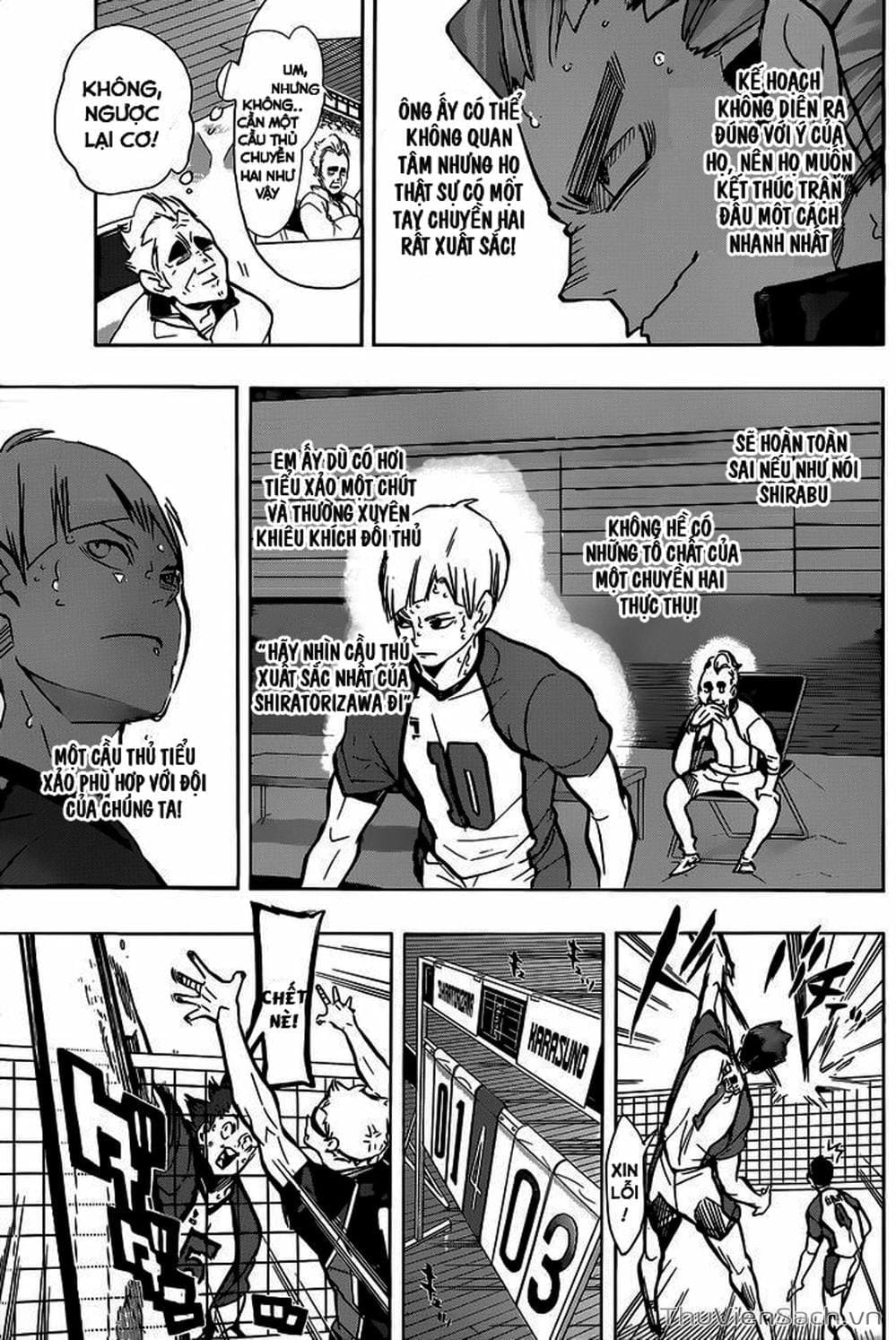 Truyện Tranh Vua Bóng Chuyền Haikyuu trang 6