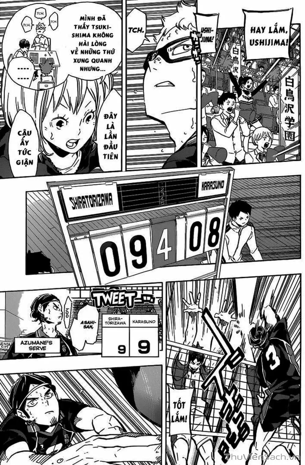 Truyện Tranh Vua Bóng Chuyền Haikyuu trang 6