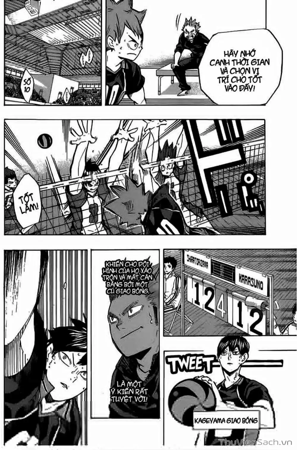 Truyện Tranh Vua Bóng Chuyền Haikyuu trang 6