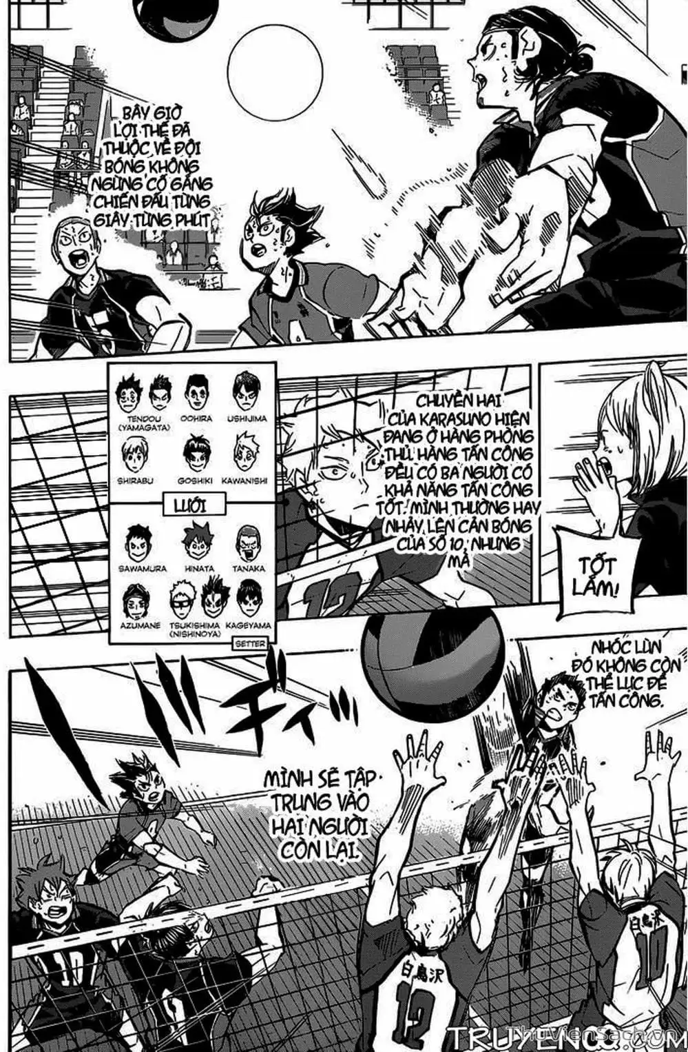 Truyện Tranh Vua Bóng Chuyền Haikyuu trang 6