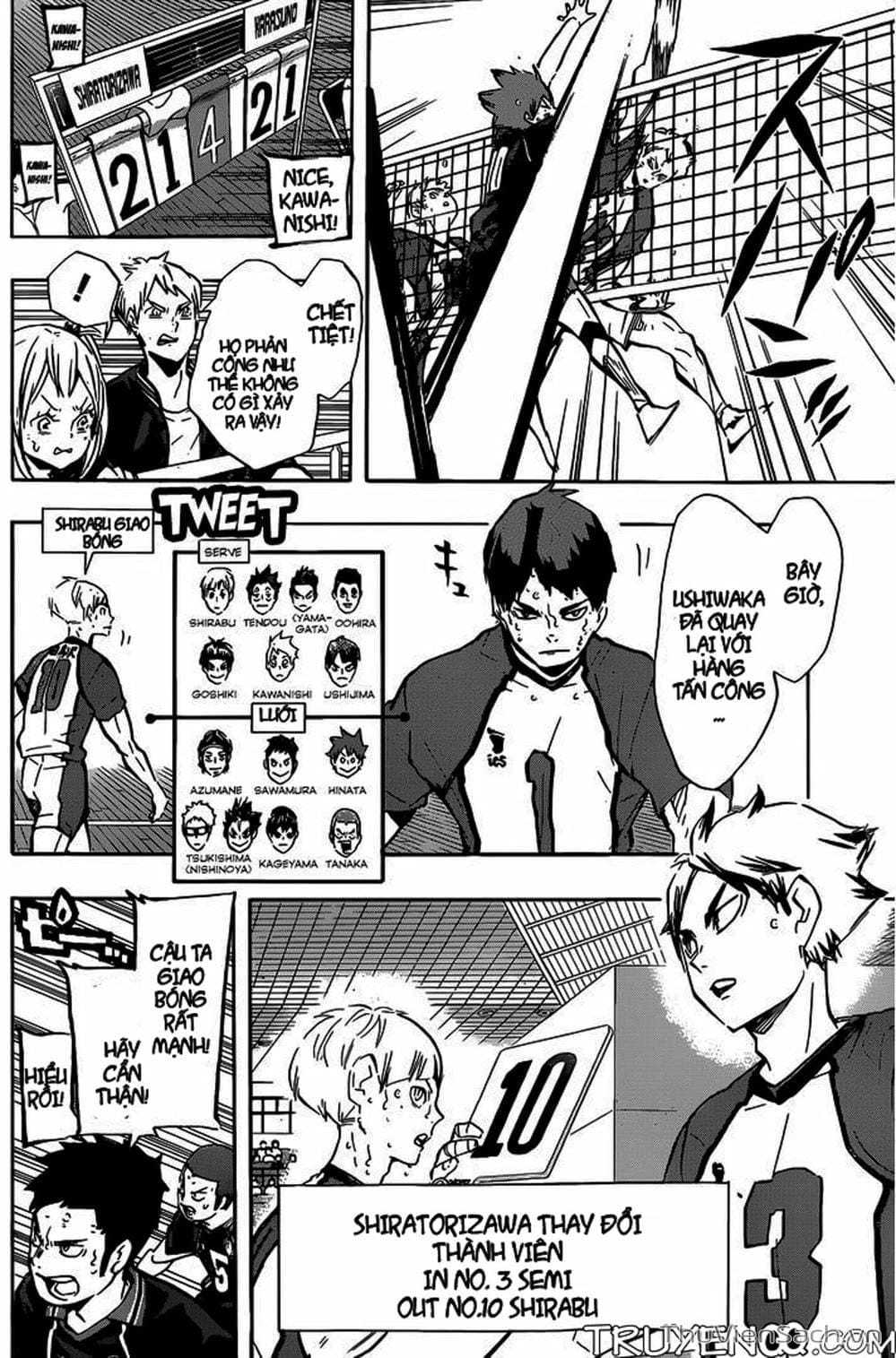 Truyện Tranh Vua Bóng Chuyền Haikyuu trang 6