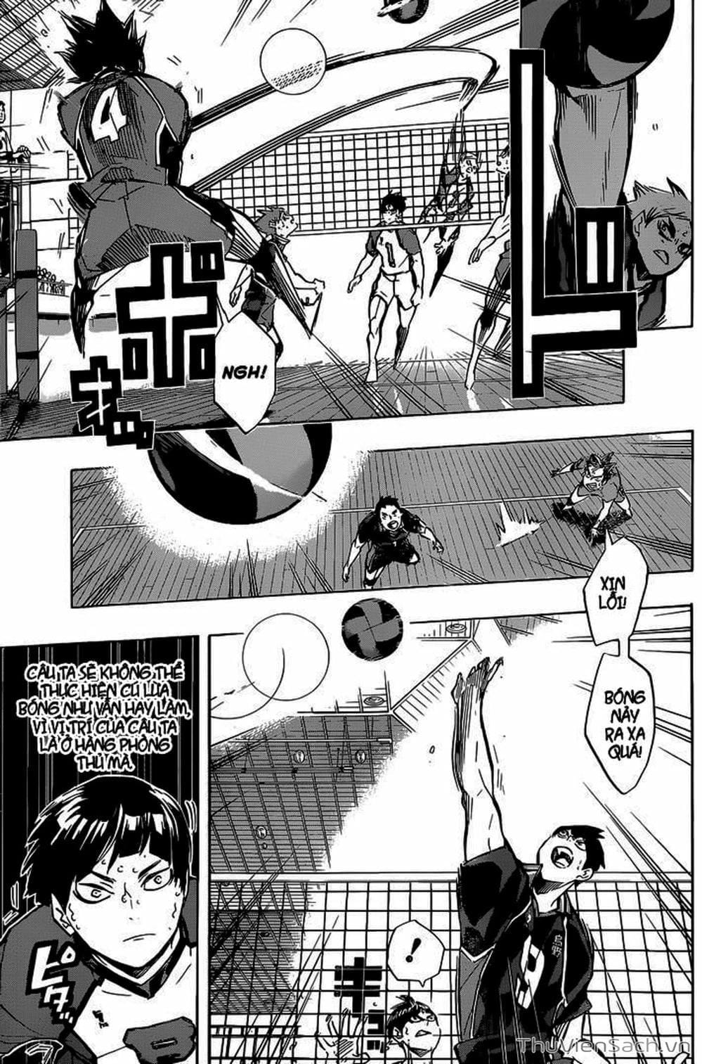 Truyện Tranh Vua Bóng Chuyền Haikyuu trang 6