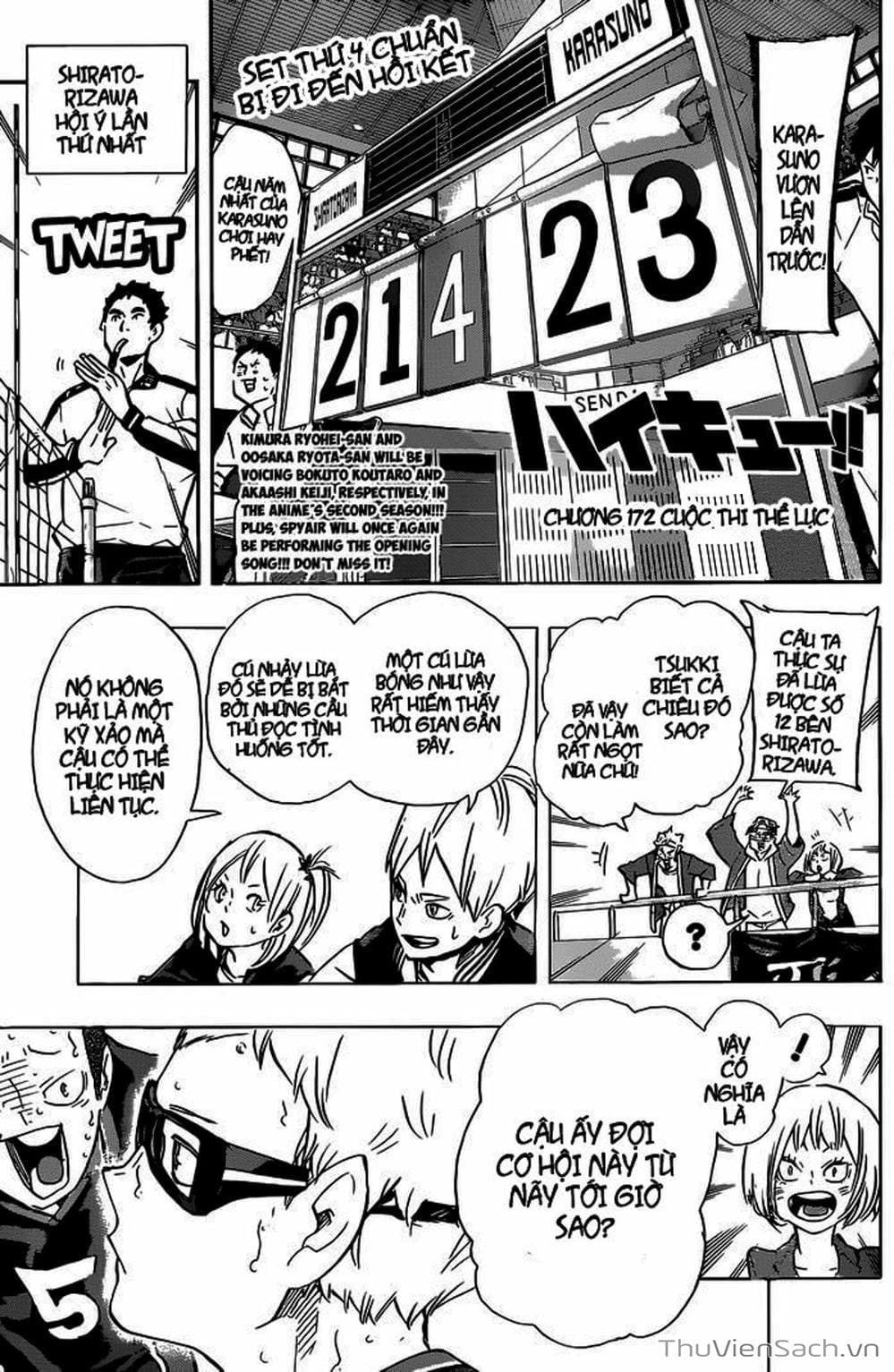 Truyện Tranh Vua Bóng Chuyền Haikyuu trang 6