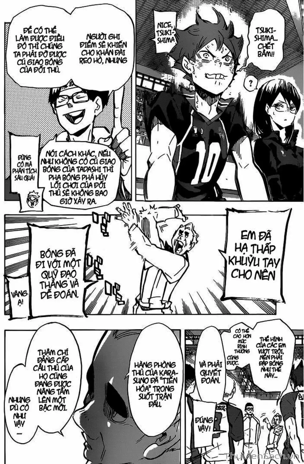 Truyện Tranh Vua Bóng Chuyền Haikyuu trang 6