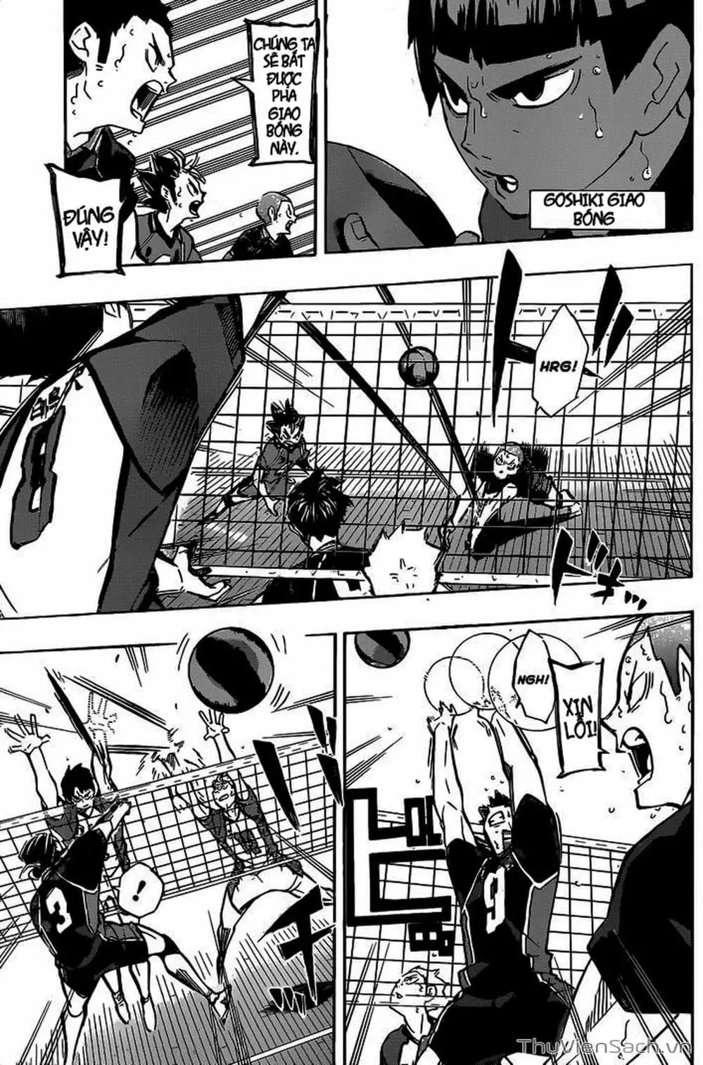 Truyện Tranh Vua Bóng Chuyền Haikyuu trang 6