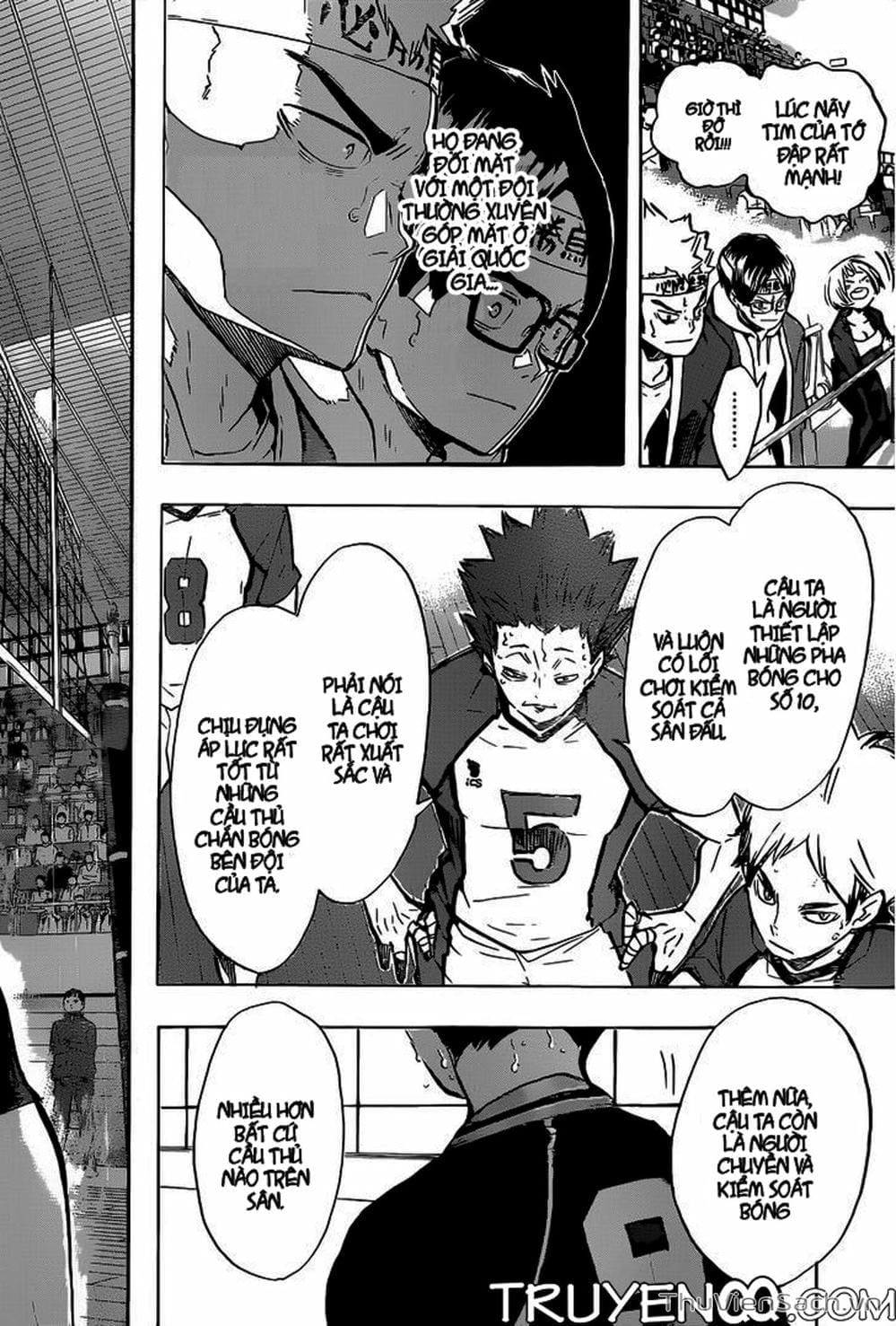 Truyện Tranh Vua Bóng Chuyền Haikyuu trang 6