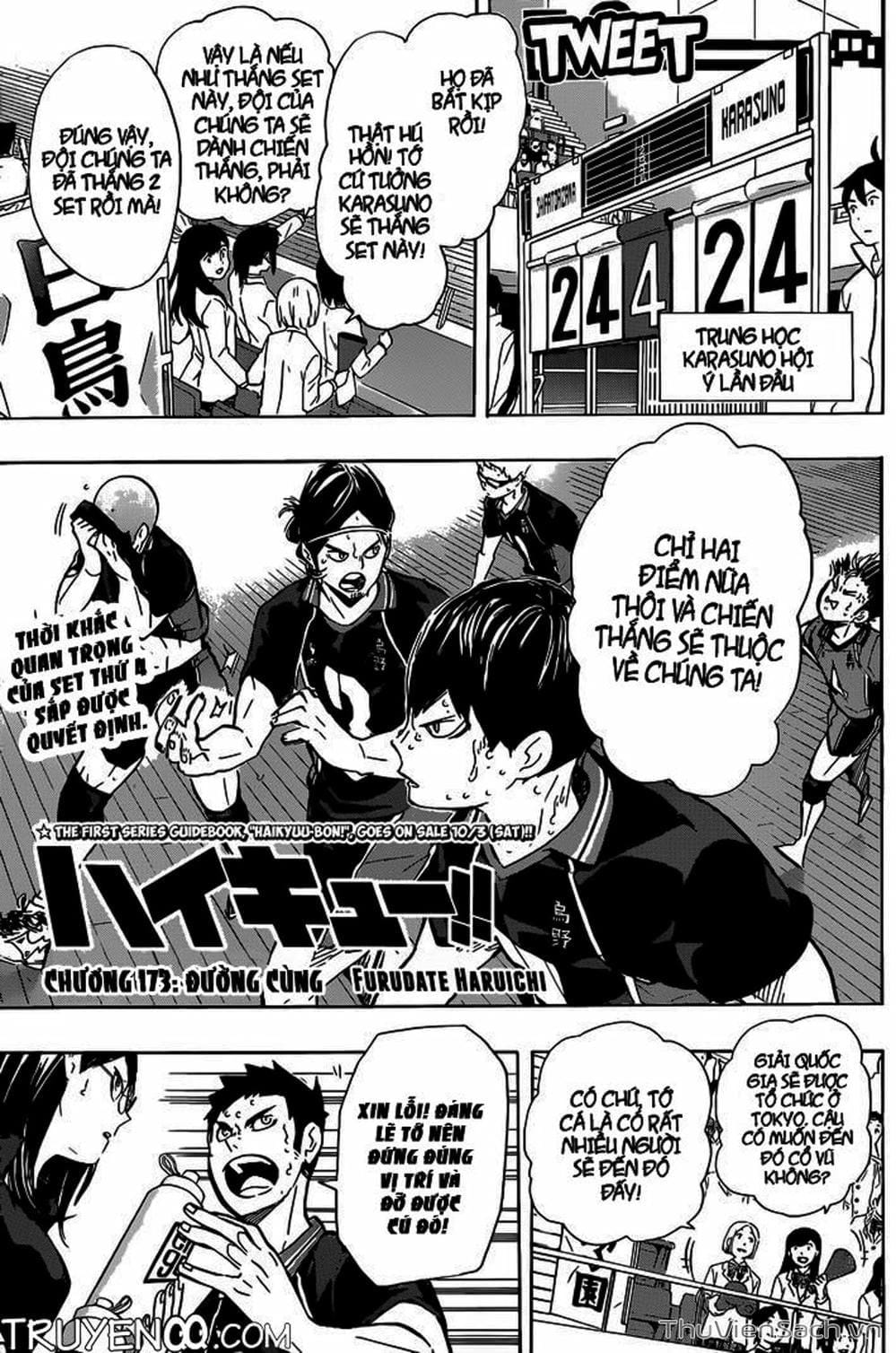 Truyện Tranh Vua Bóng Chuyền Haikyuu trang 6