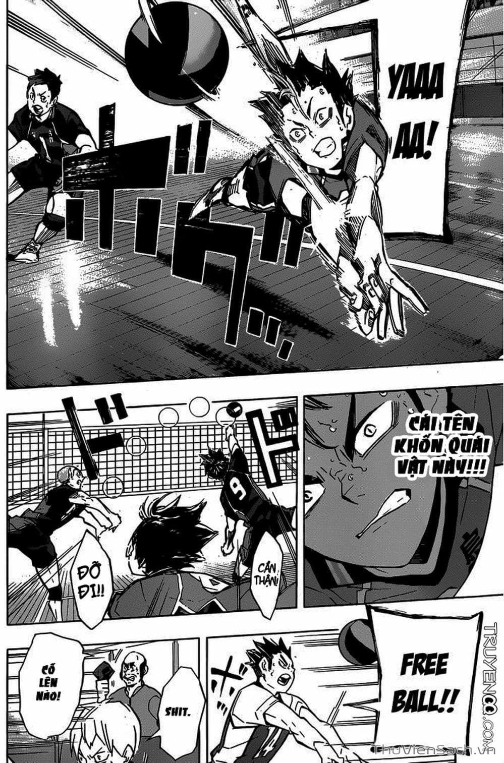 Truyện Tranh Vua Bóng Chuyền Haikyuu trang 6