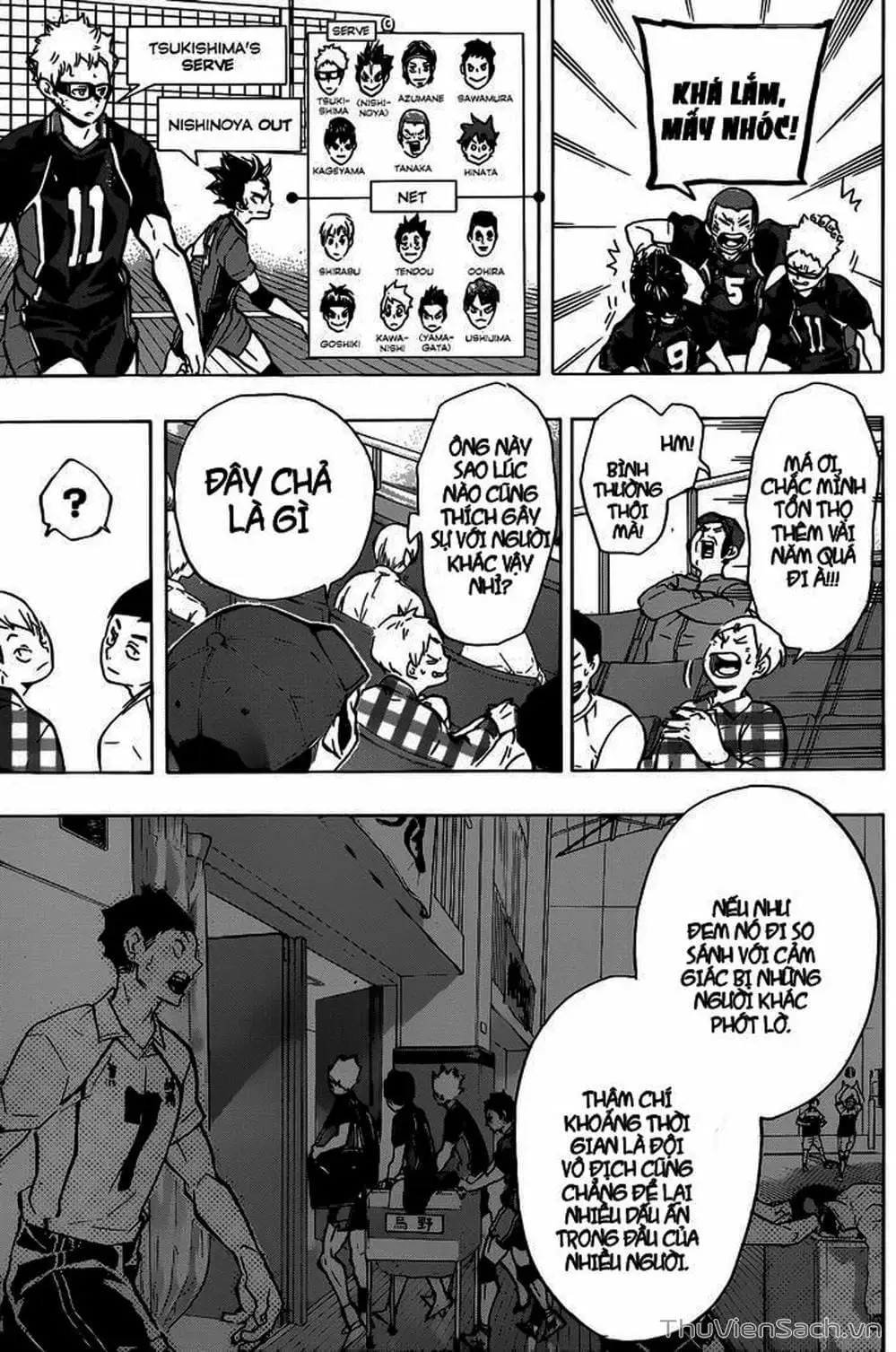 Truyện Tranh Vua Bóng Chuyền Haikyuu trang 6