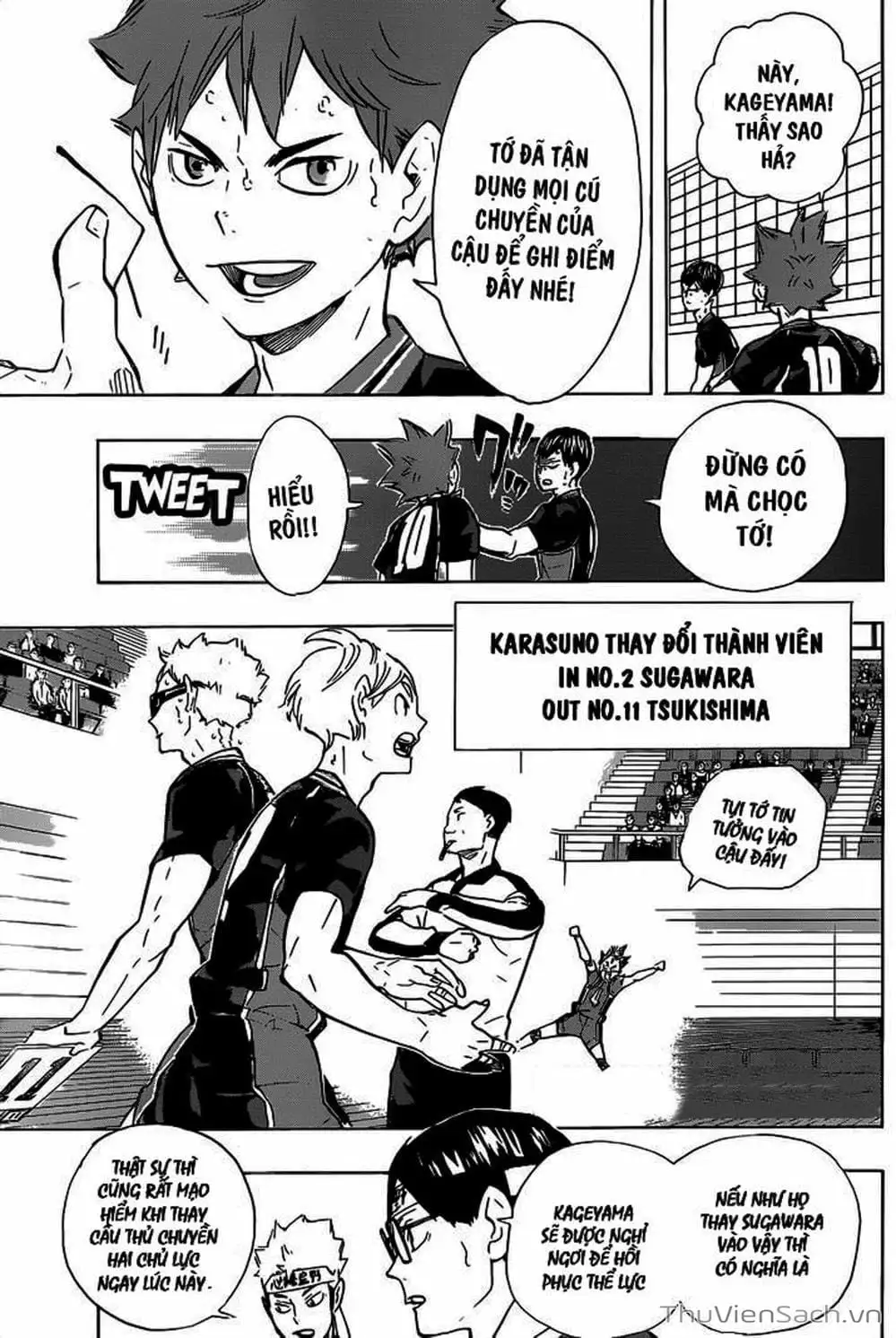 Truyện Tranh Vua Bóng Chuyền Haikyuu trang 6