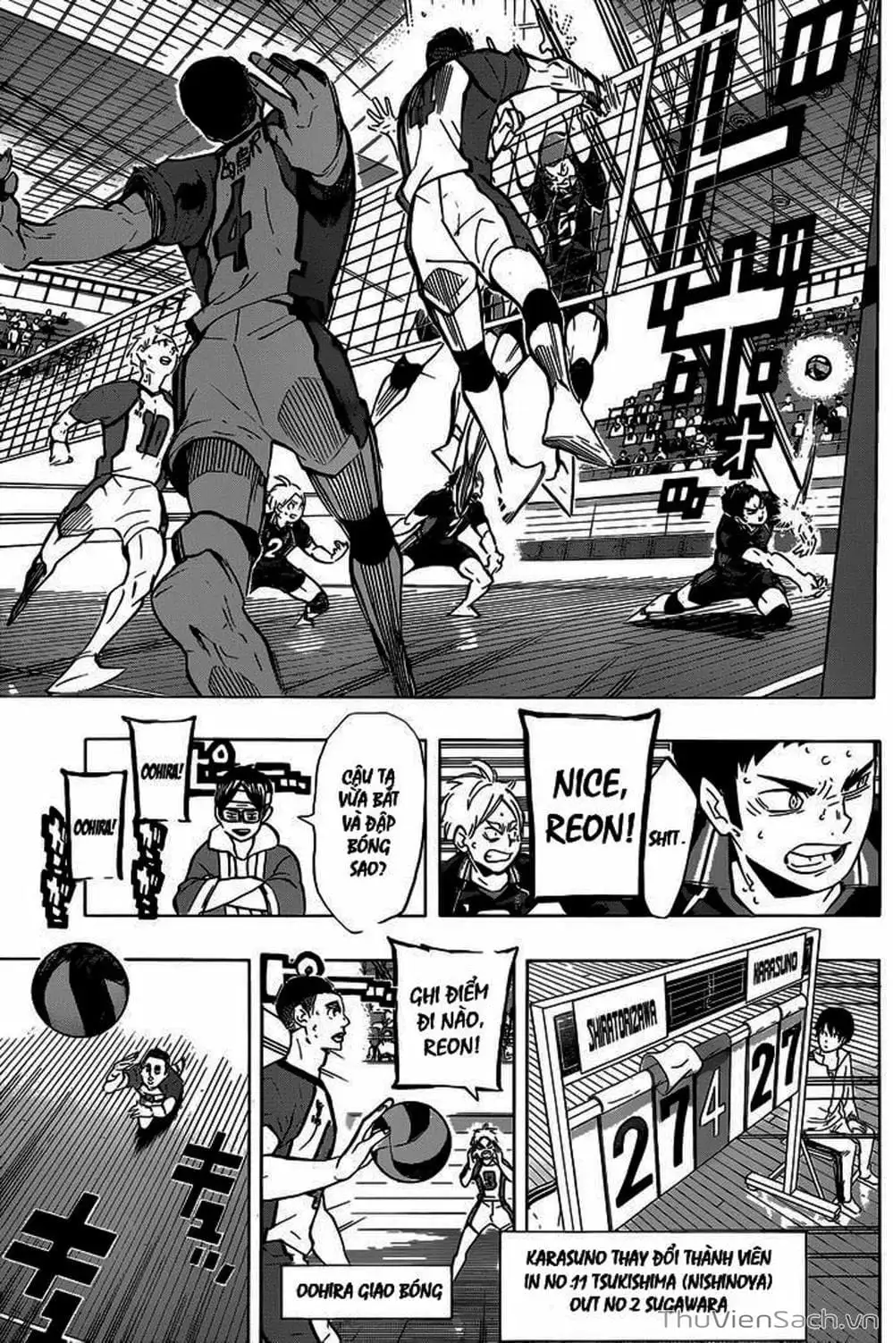 Truyện Tranh Vua Bóng Chuyền Haikyuu trang 6
