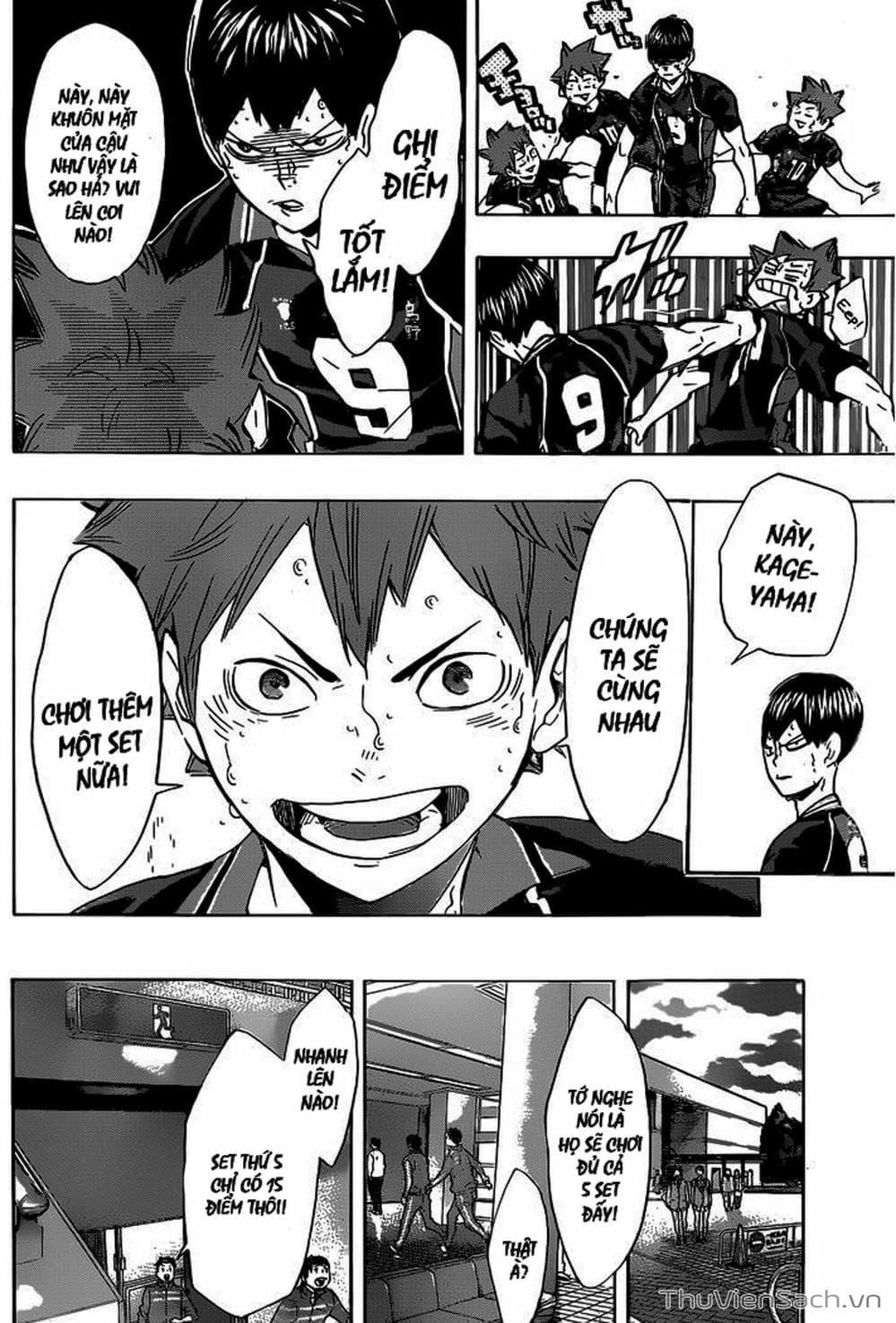 Truyện Tranh Vua Bóng Chuyền Haikyuu trang 6