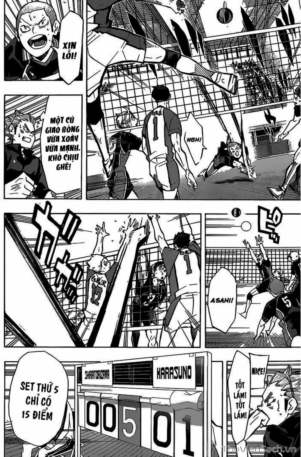 Truyện Tranh Vua Bóng Chuyền Haikyuu trang 6