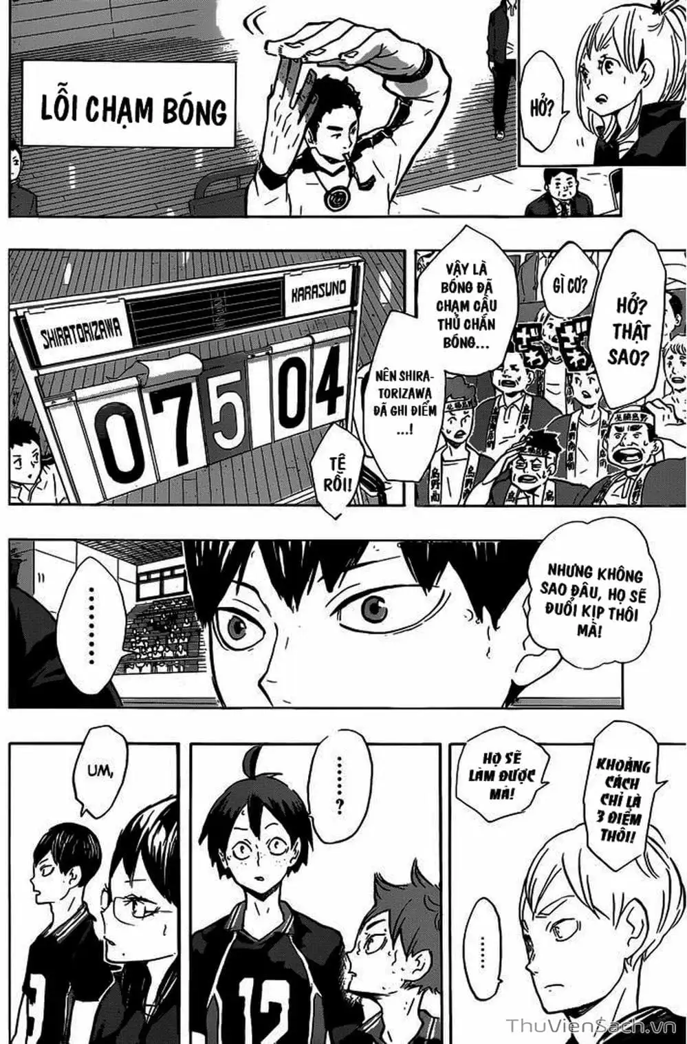 Truyện Tranh Vua Bóng Chuyền Haikyuu trang 6
