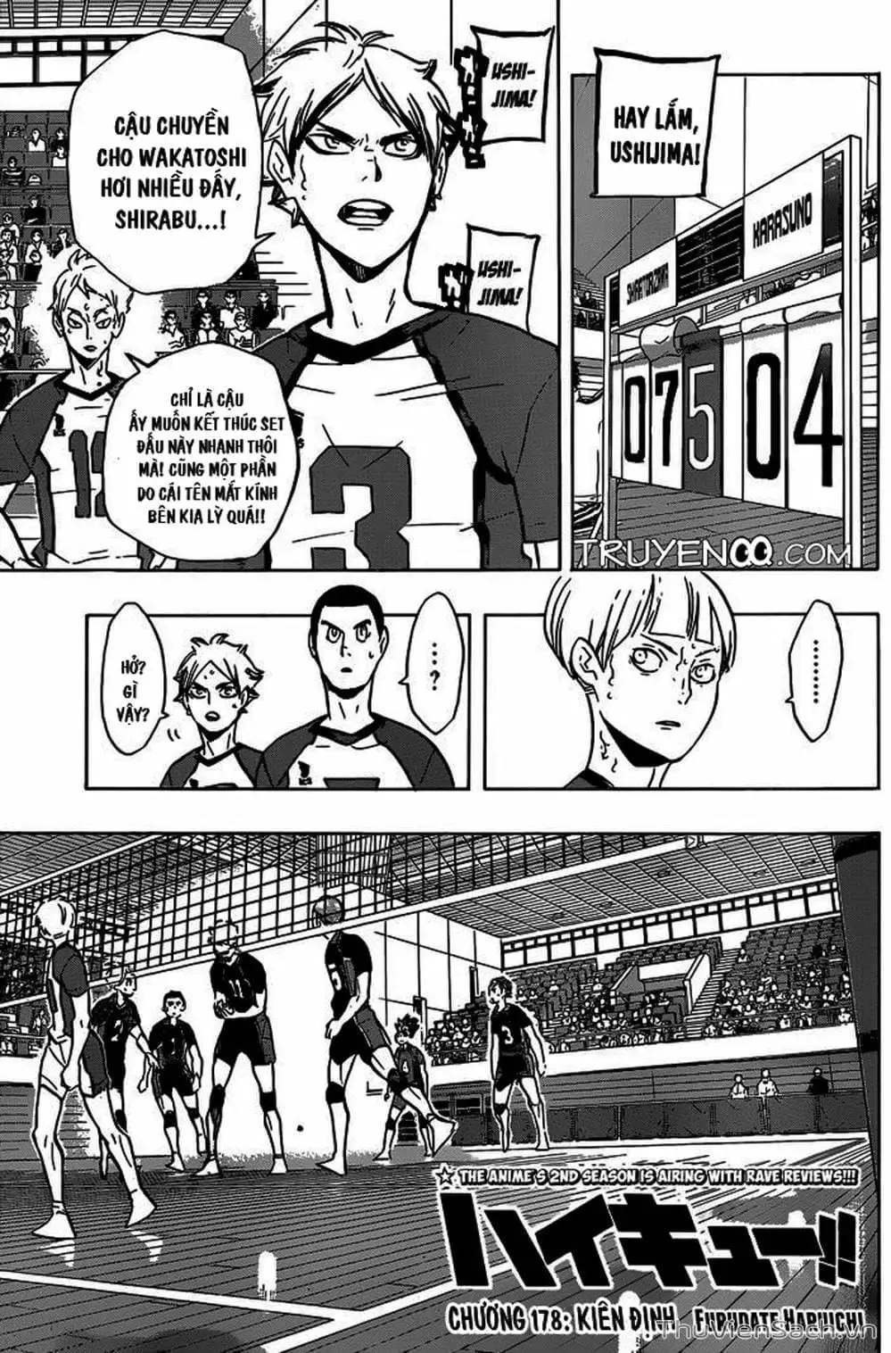 Truyện Tranh Vua Bóng Chuyền Haikyuu trang 6