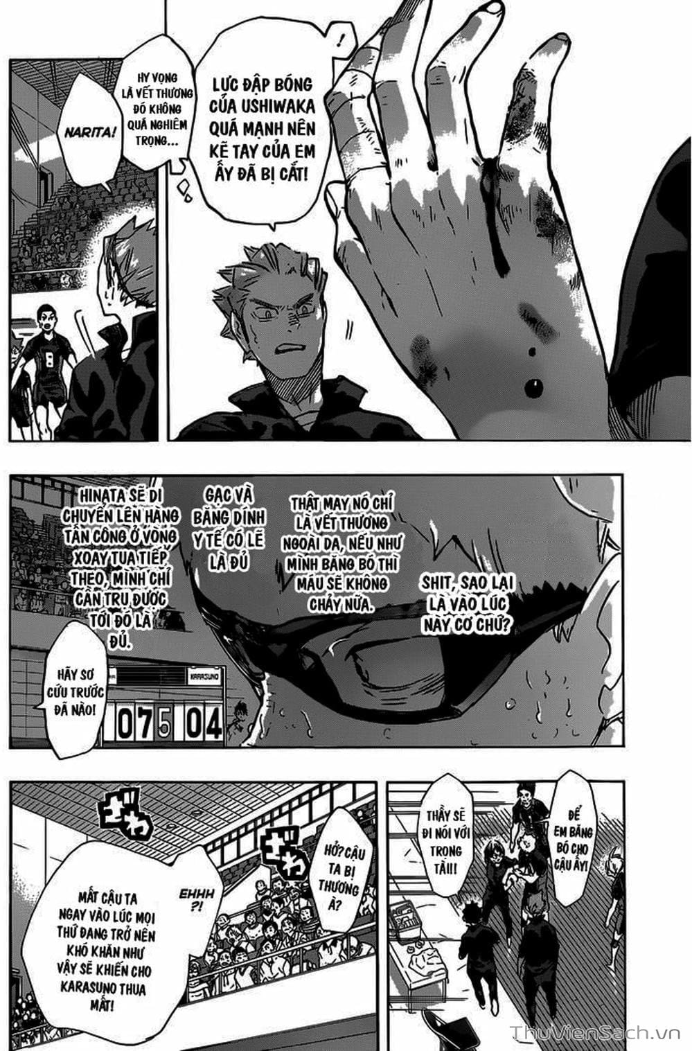 Truyện Tranh Vua Bóng Chuyền Haikyuu trang 6