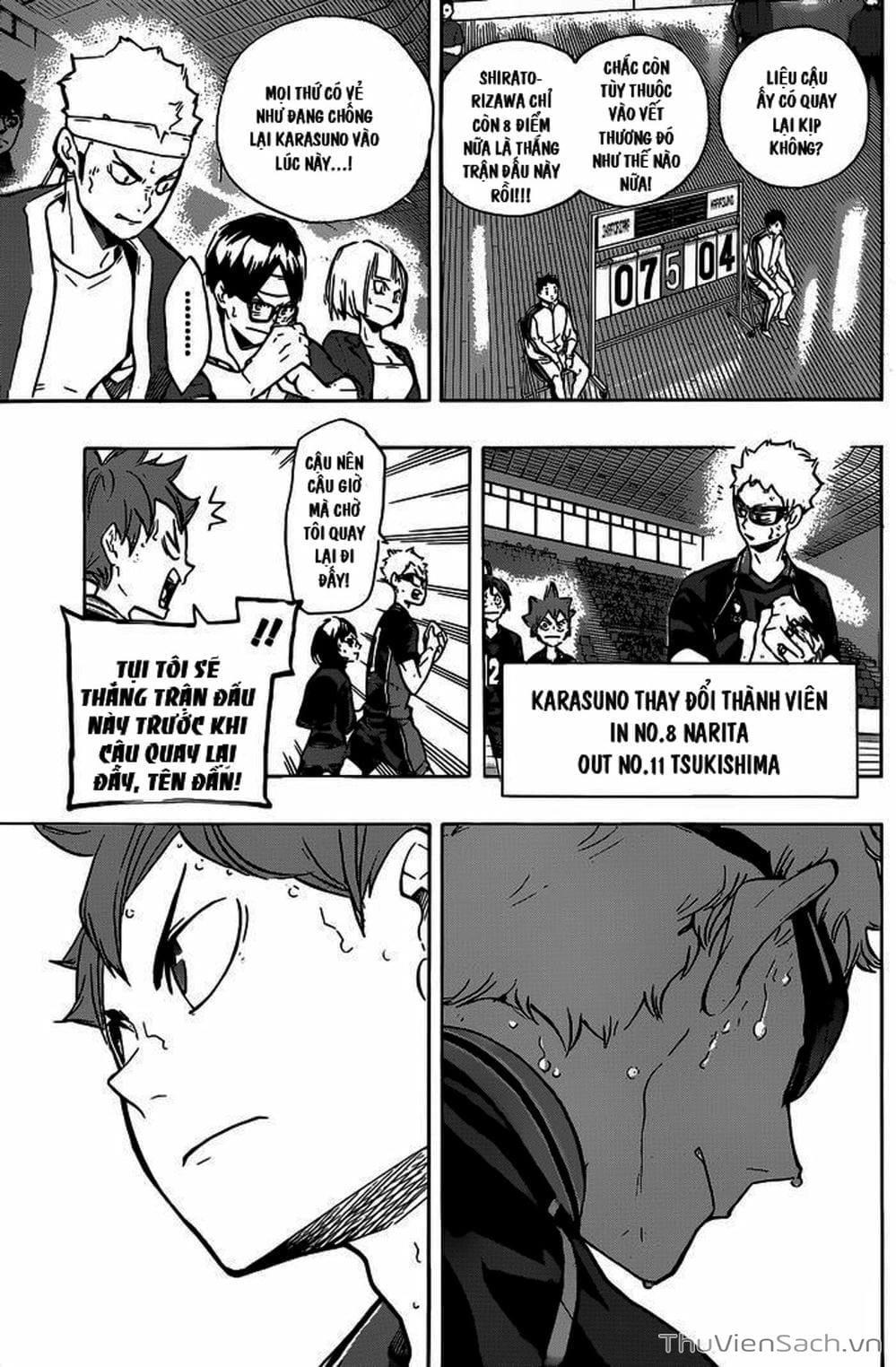 Truyện Tranh Vua Bóng Chuyền Haikyuu trang 6