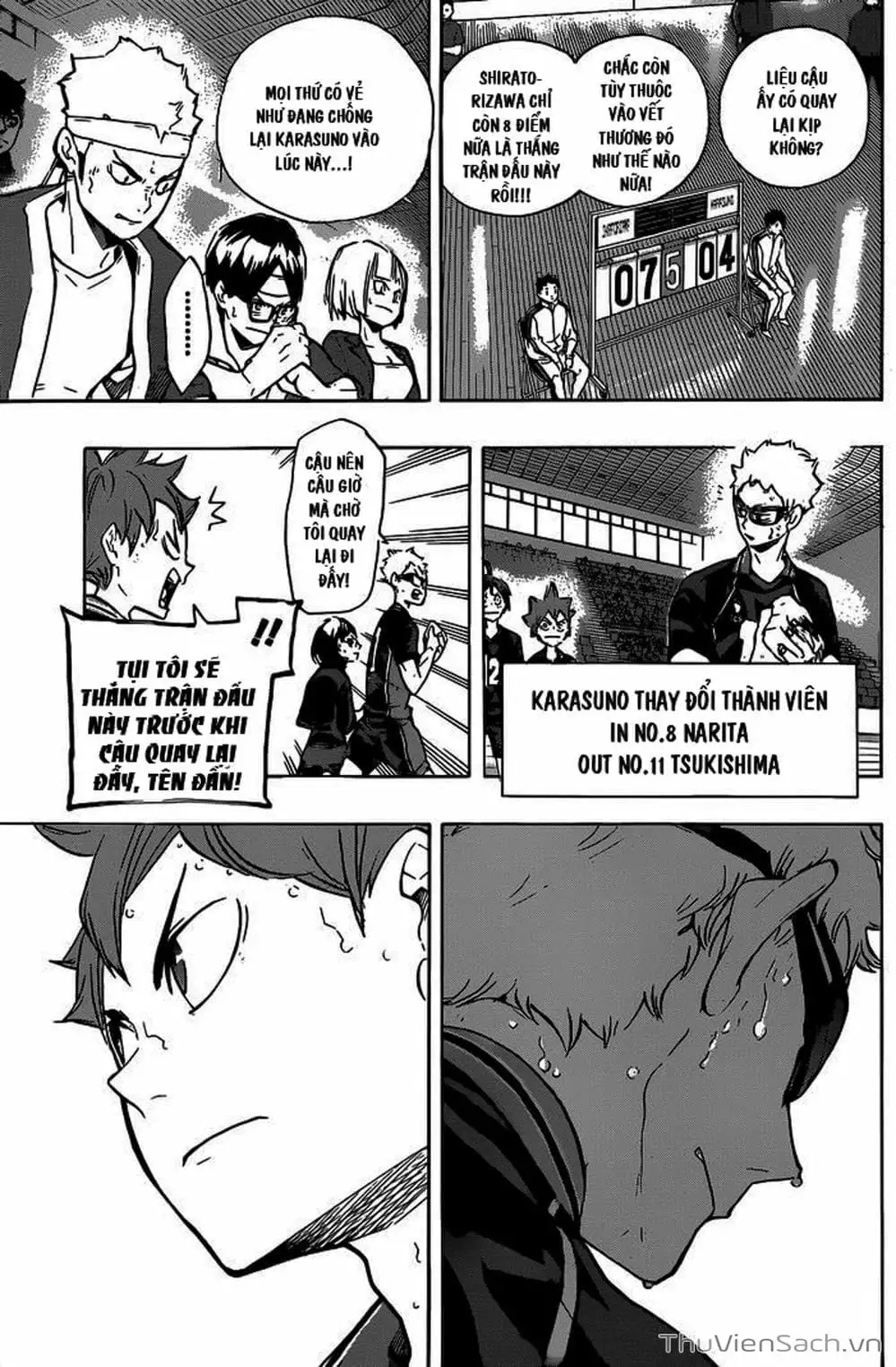 Truyện Tranh Vua Bóng Chuyền Haikyuu trang 6