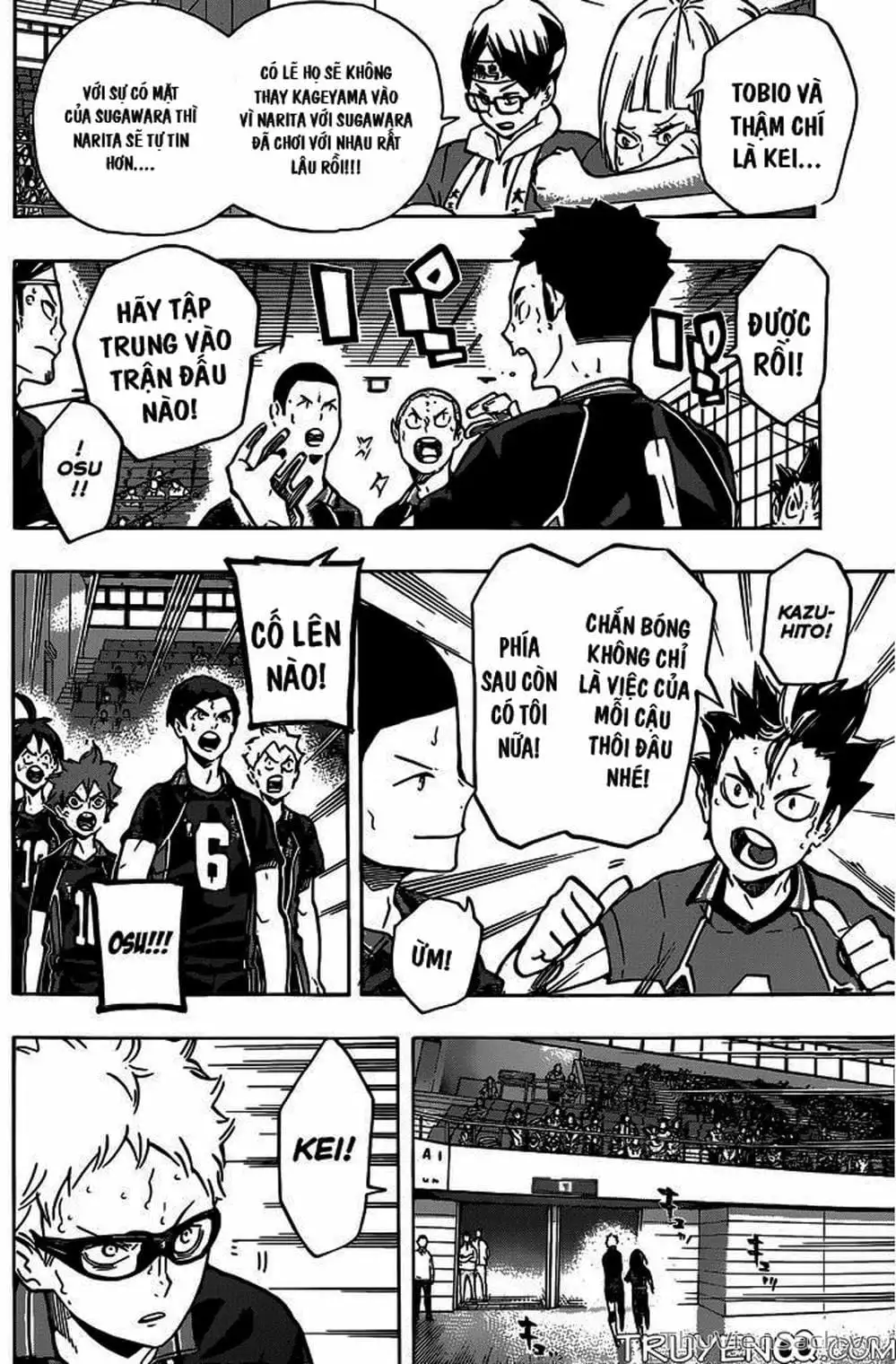 Truyện Tranh Vua Bóng Chuyền Haikyuu trang 6