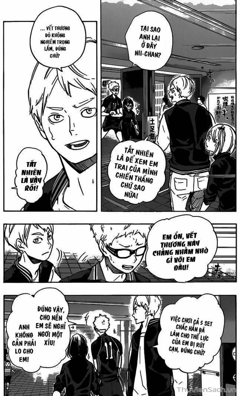 Truyện Tranh Vua Bóng Chuyền Haikyuu trang 6