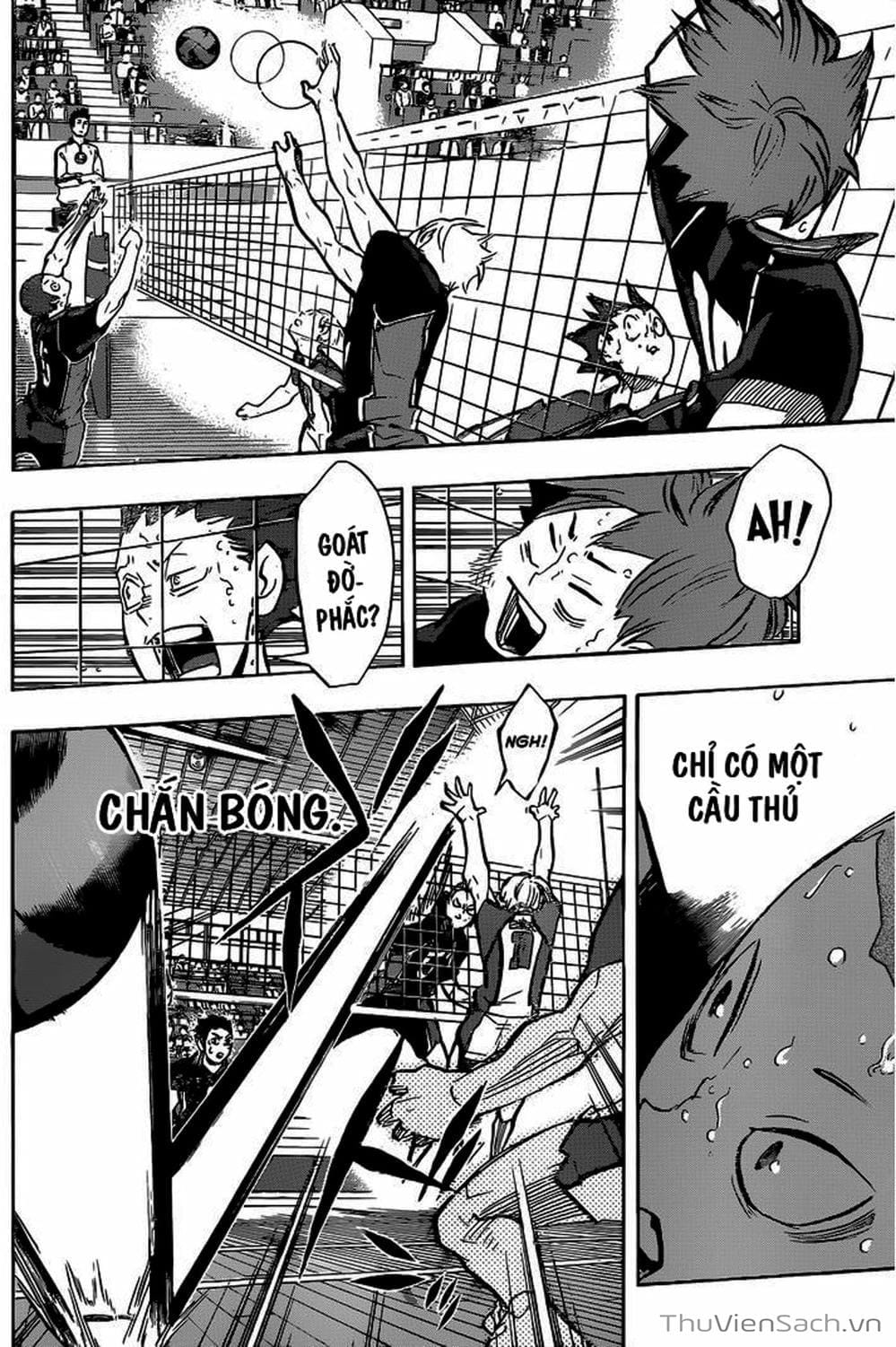 Truyện Tranh Vua Bóng Chuyền Haikyuu trang 6