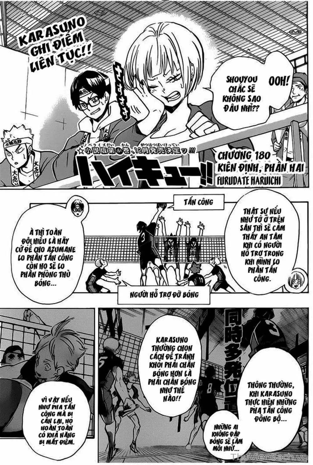 Truyện Tranh Vua Bóng Chuyền Haikyuu trang 6