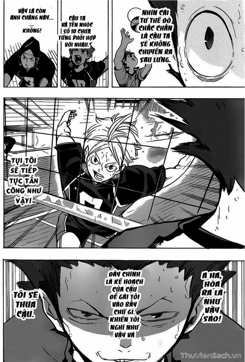 Truyện Tranh Vua Bóng Chuyền Haikyuu trang 6