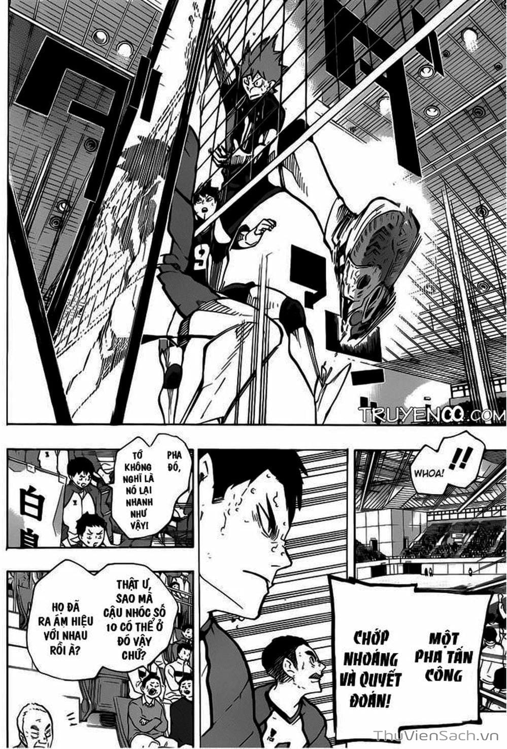 Truyện Tranh Vua Bóng Chuyền Haikyuu trang 6