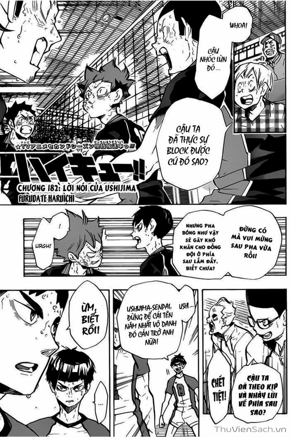 Truyện Tranh Vua Bóng Chuyền Haikyuu trang 6
