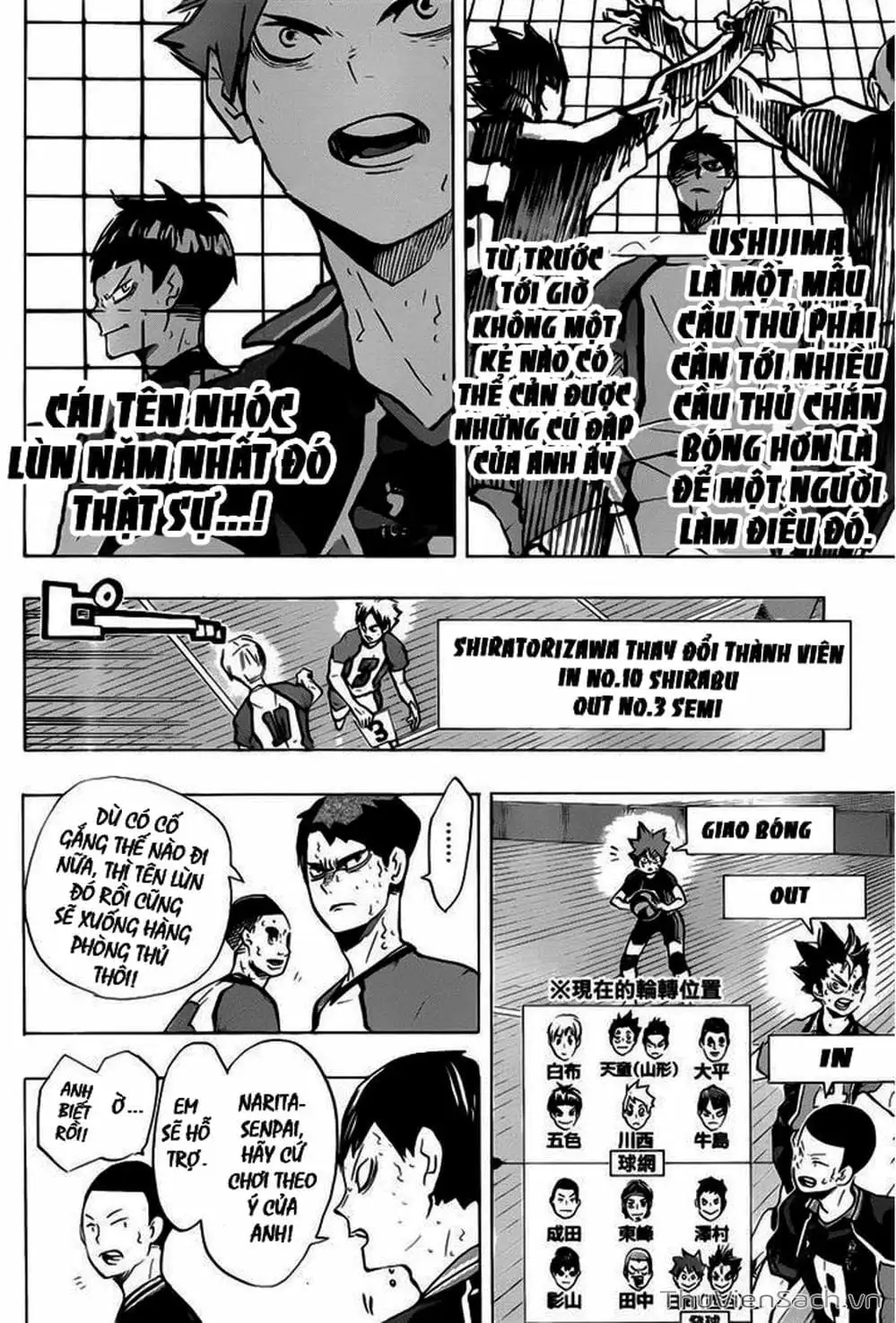 Truyện Tranh Vua Bóng Chuyền Haikyuu trang 6