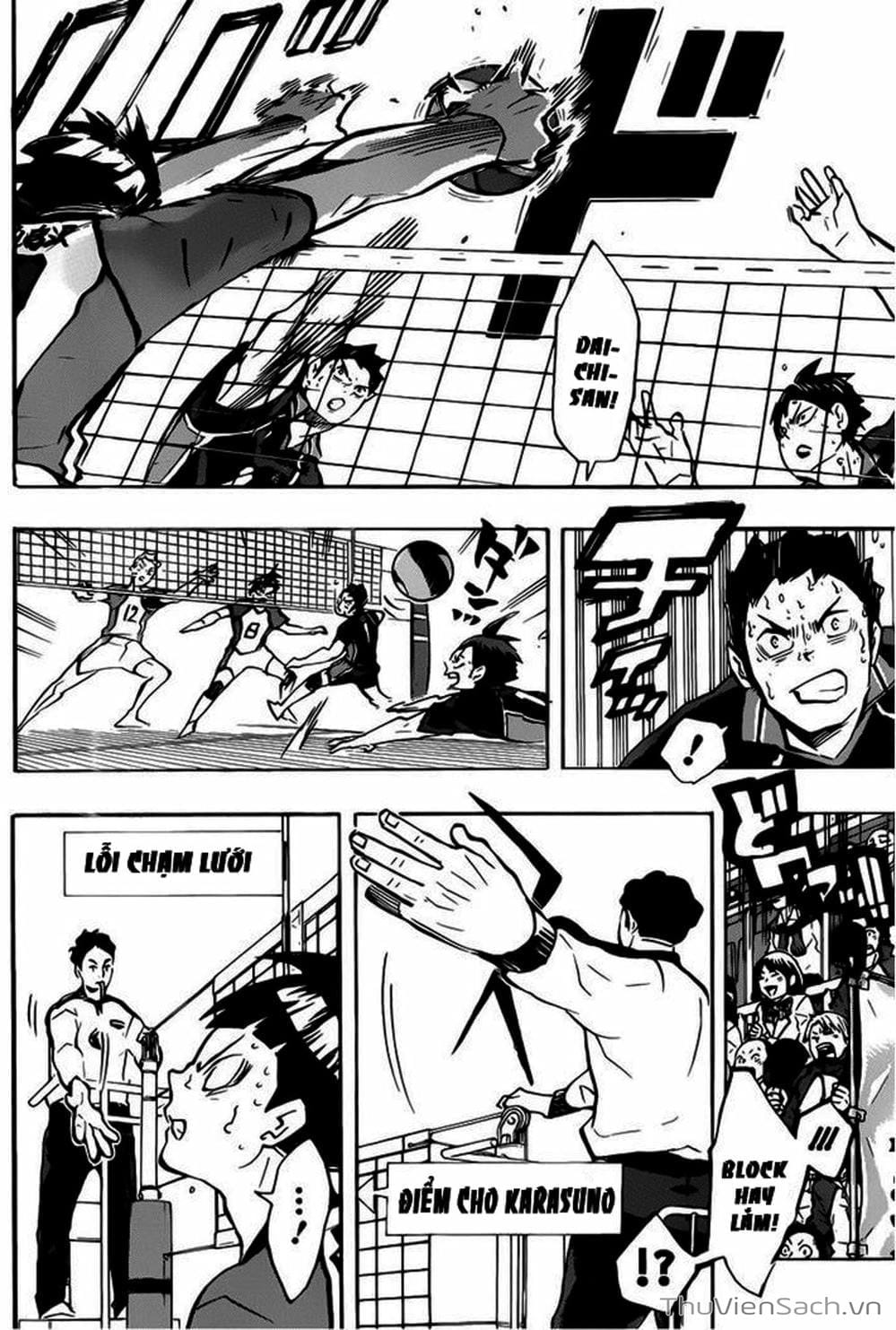 Truyện Tranh Vua Bóng Chuyền Haikyuu trang 6