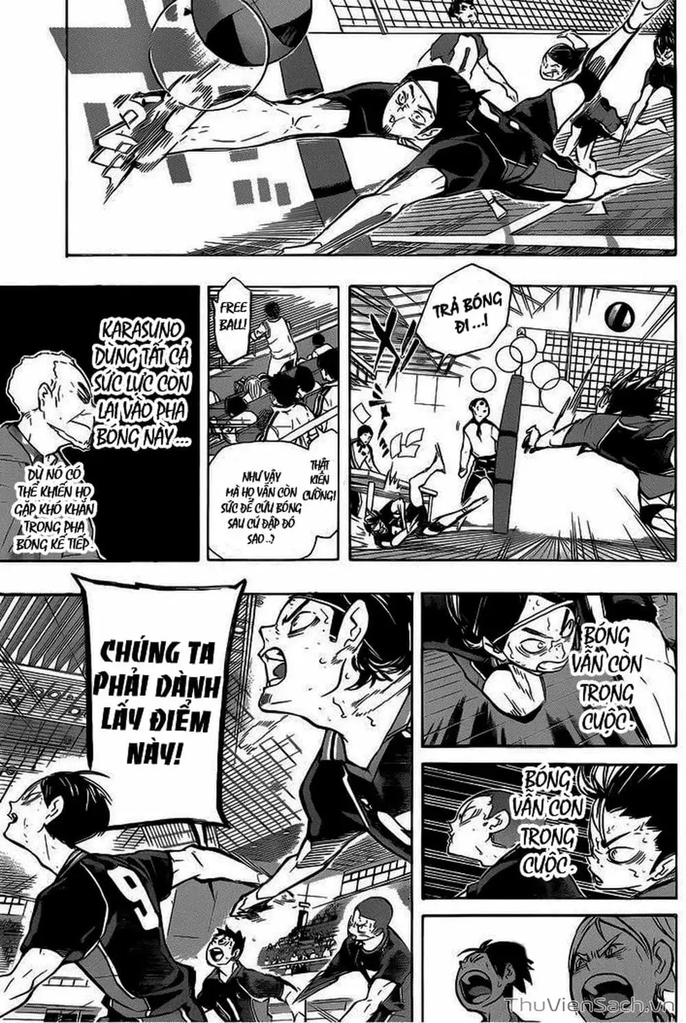 Truyện Tranh Vua Bóng Chuyền Haikyuu trang 6