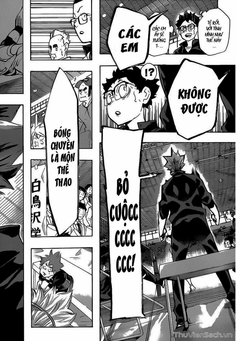Truyện Tranh Vua Bóng Chuyền Haikyuu trang 6