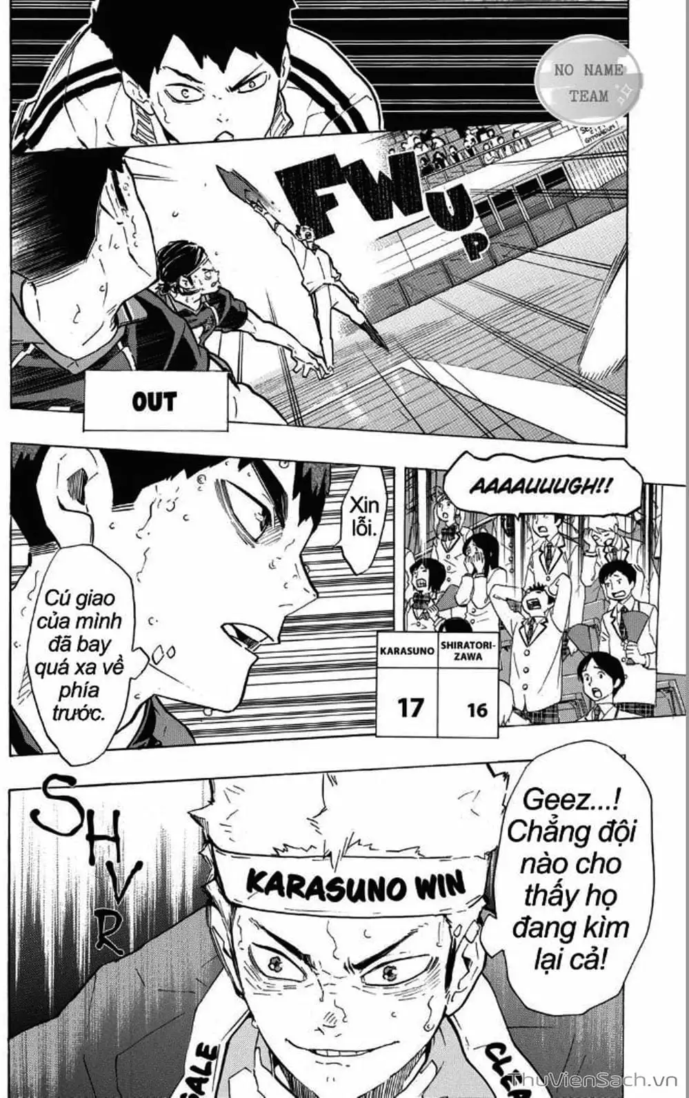 Truyện Tranh Vua Bóng Chuyền Haikyuu trang 6