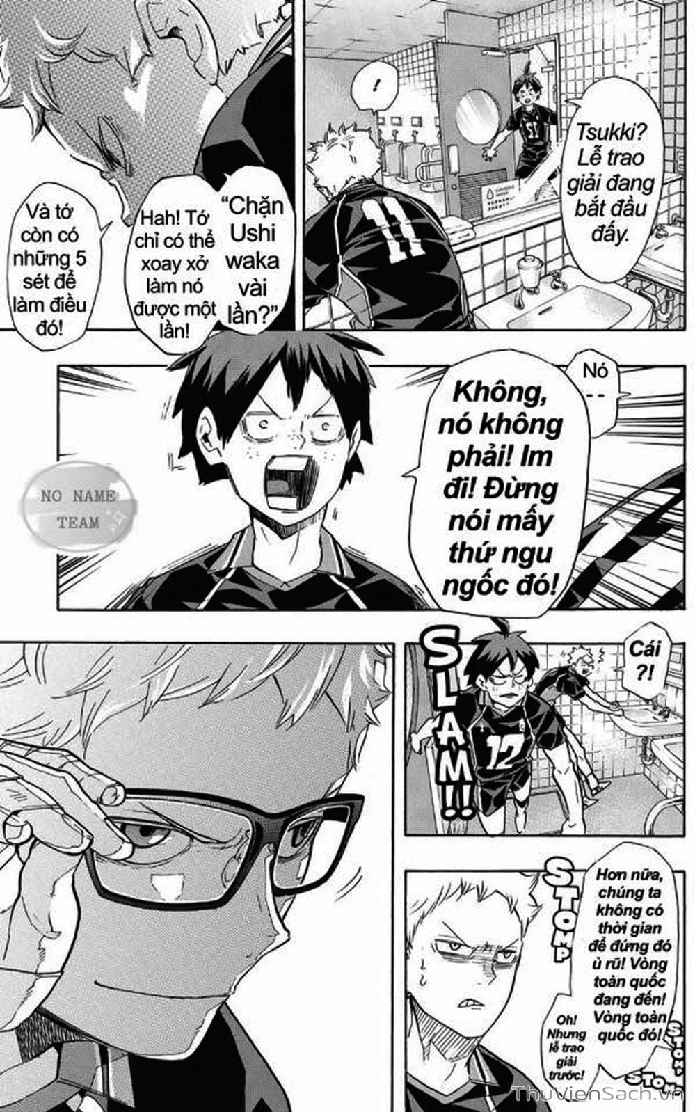 Truyện Tranh Vua Bóng Chuyền Haikyuu trang 6