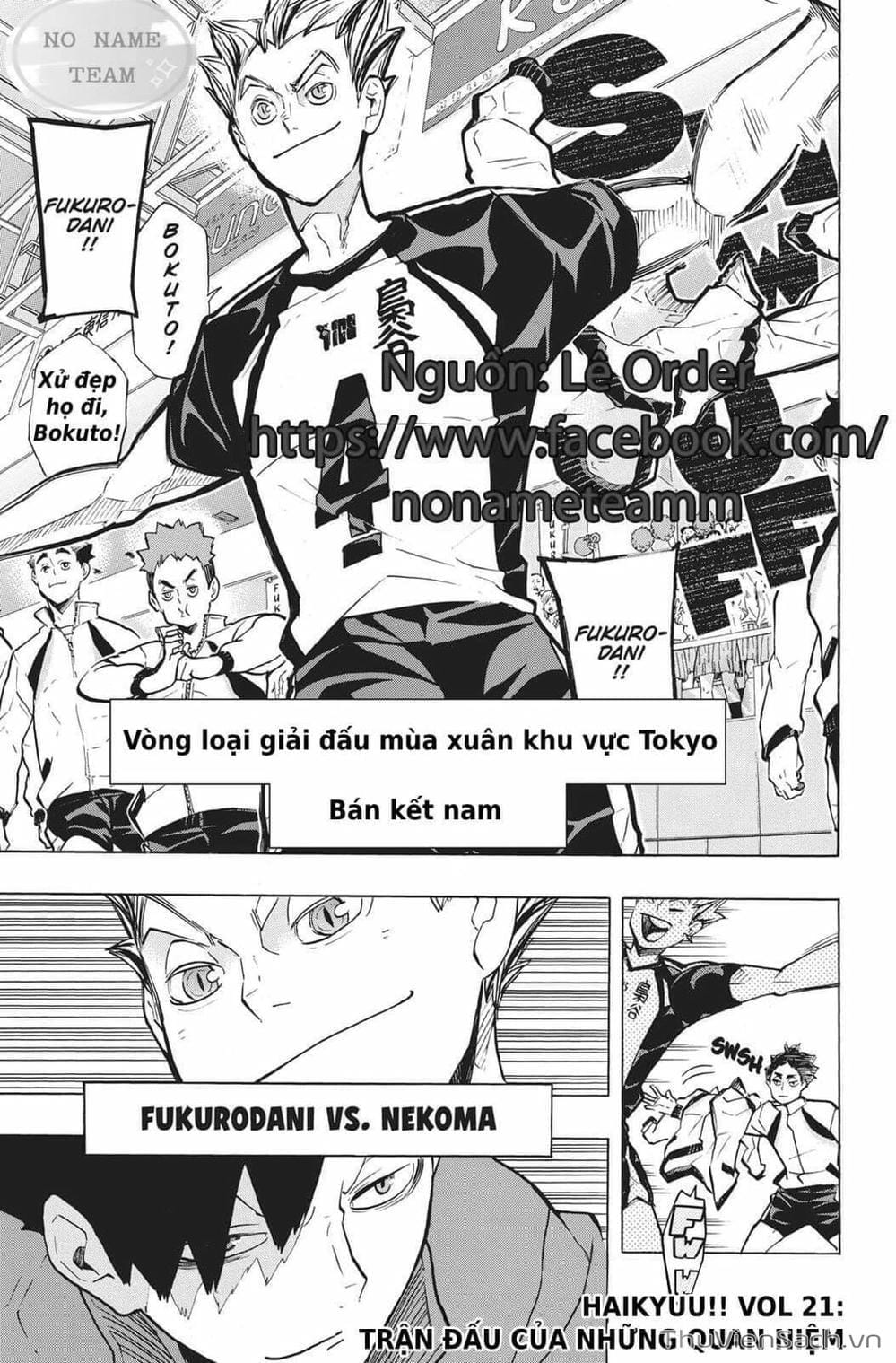 Truyện Tranh Vua Bóng Chuyền Haikyuu trang 6