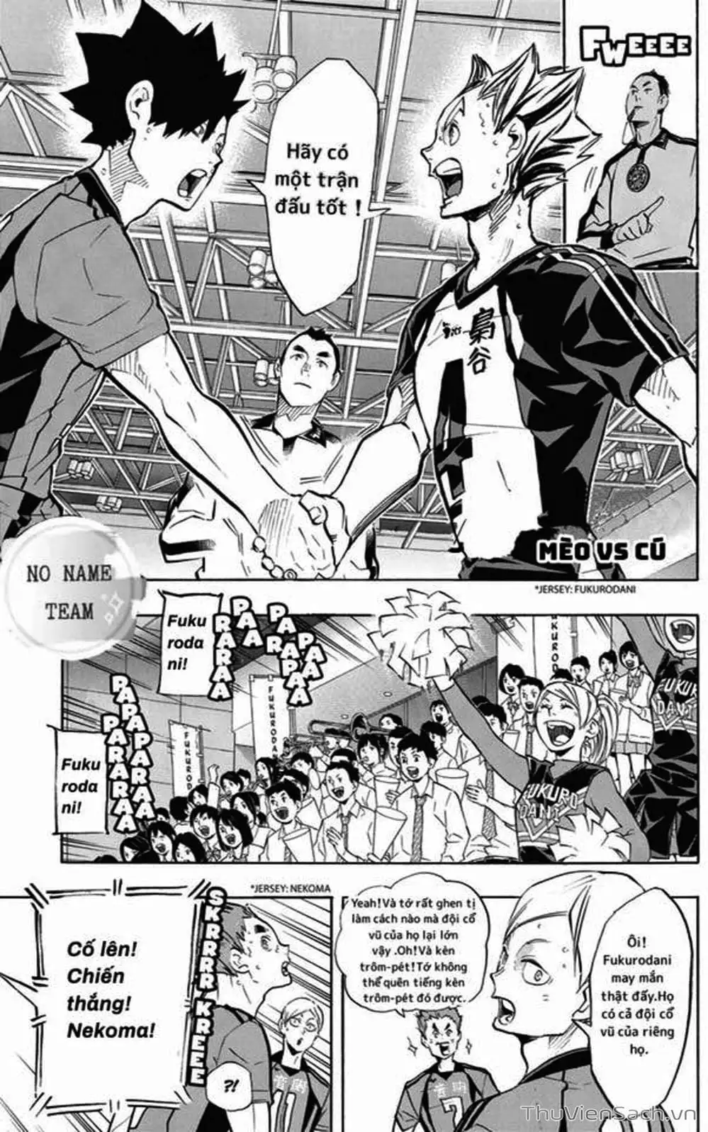Truyện Tranh Vua Bóng Chuyền Haikyuu trang 6