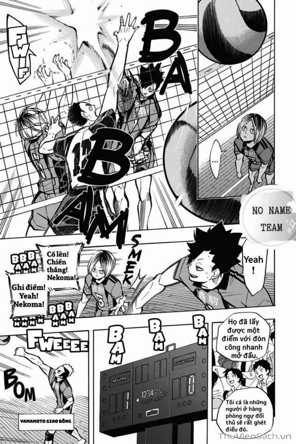 Truyện Tranh Vua Bóng Chuyền Haikyuu trang 6