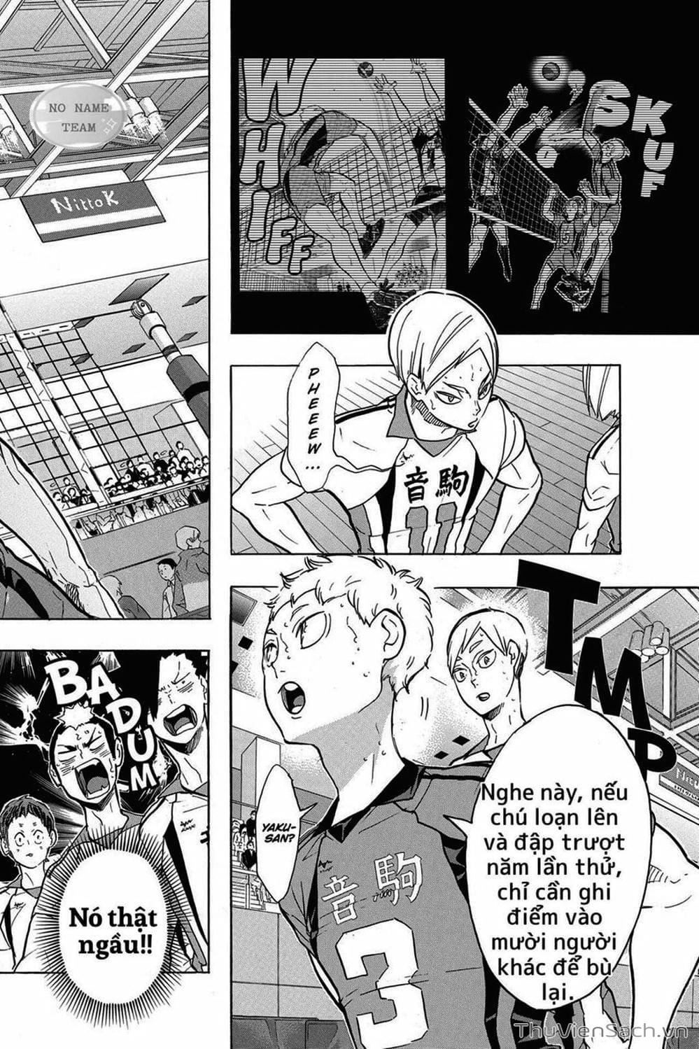 Truyện Tranh Vua Bóng Chuyền Haikyuu trang 6