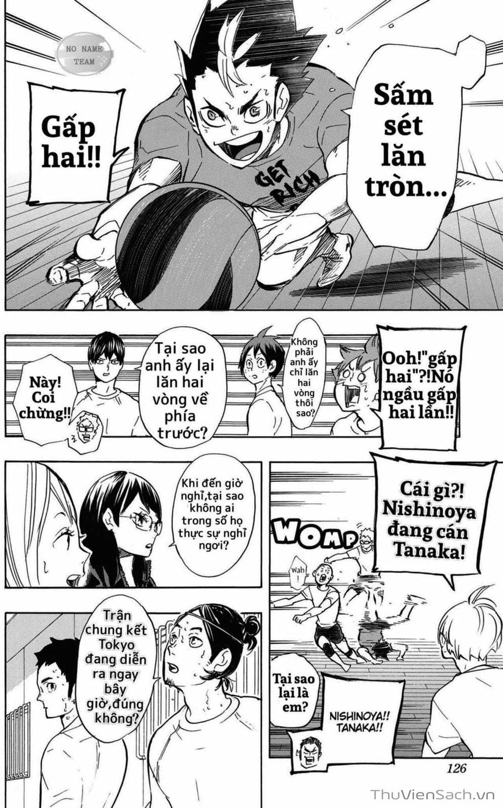 Truyện Tranh Vua Bóng Chuyền Haikyuu trang 6
